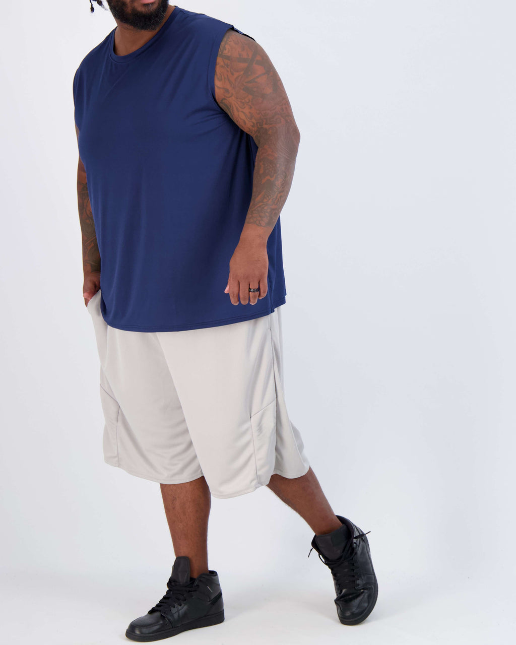 3 Pack: Mens Dry-Fit Active Tech Tank Top