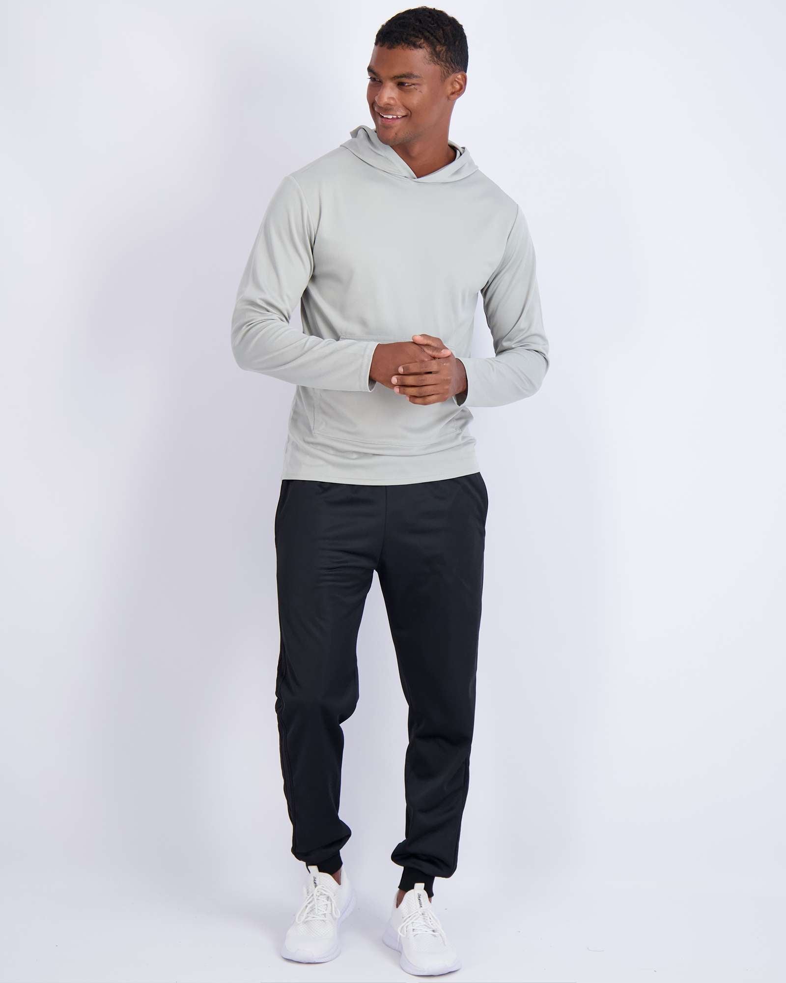 3 Pack: Mens Mesh Pullover Hoodie