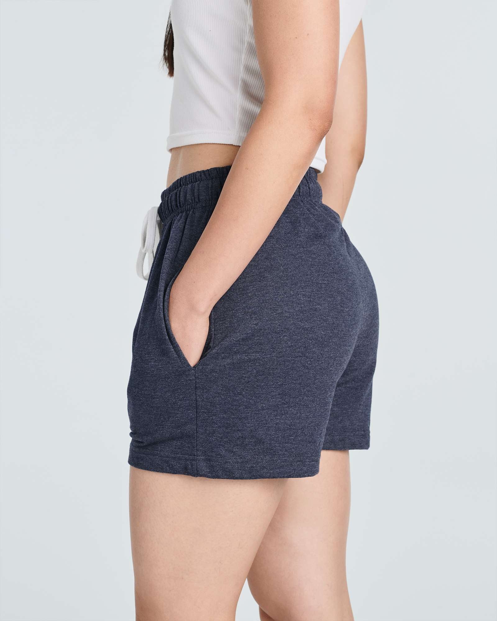 3 Pack: Womens French Terry Shorts