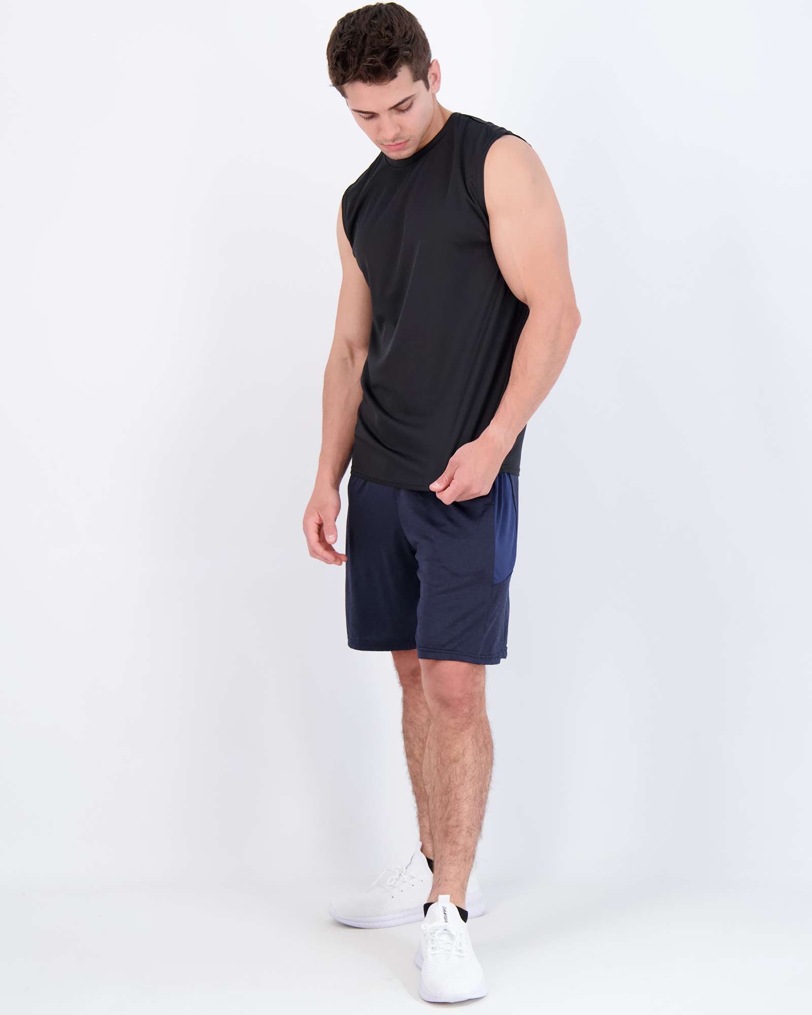5 Pack: Mens Mesh Active Tank Top (Available in Big & Tall)