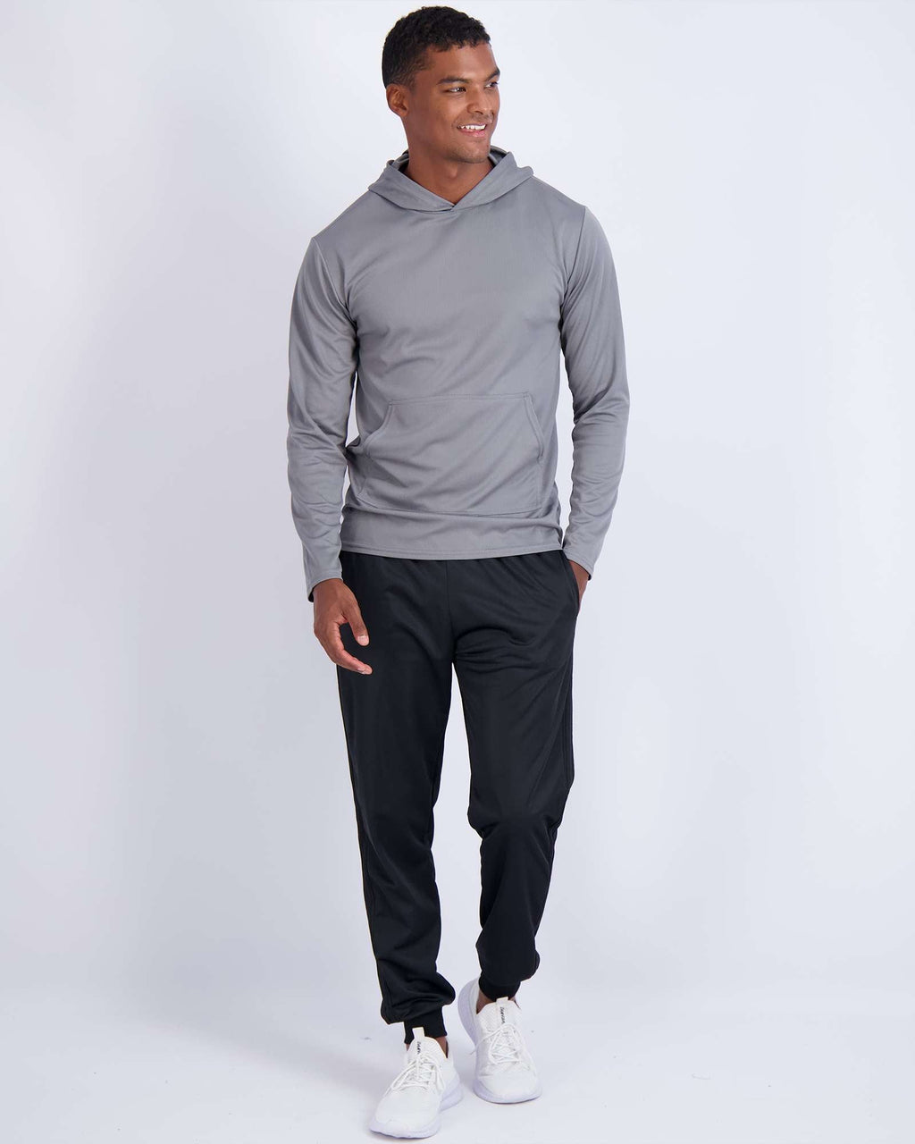 3 Pack: Mens Mesh Pullover Hoodie