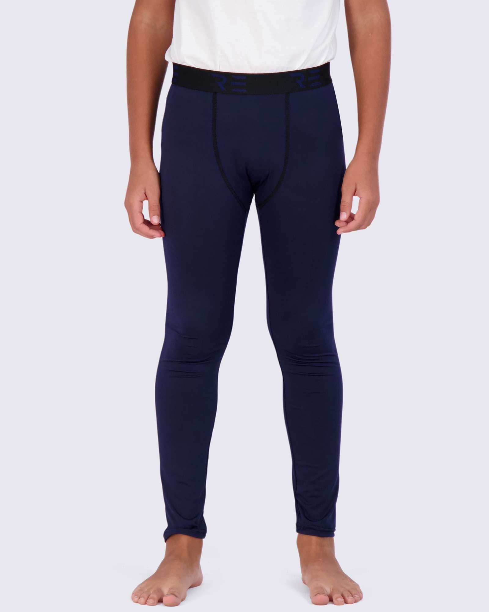 3 Pack: Boys Compression Pants Base Layer