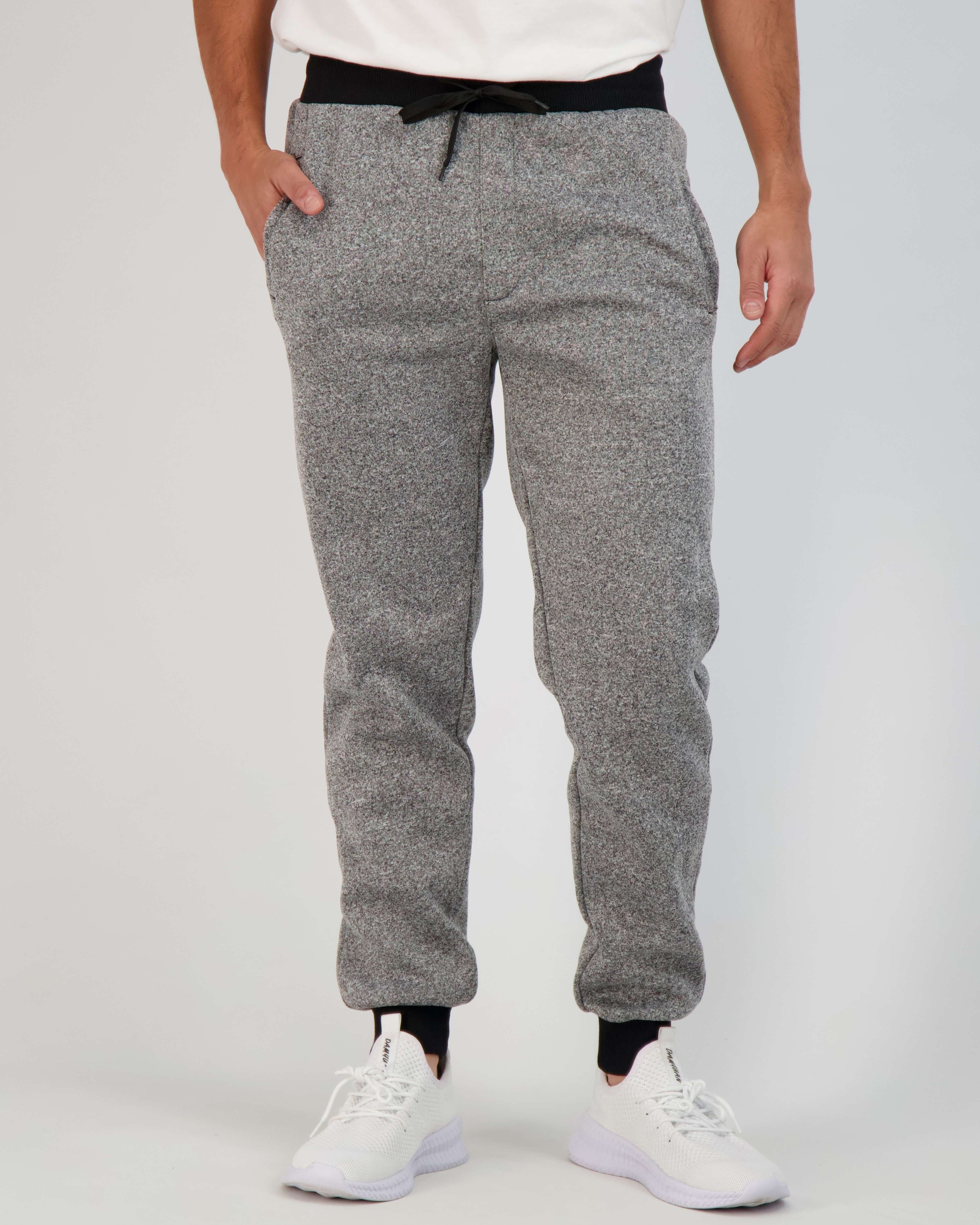 3 Pack: Mens Fleece Jogger Sweatpants