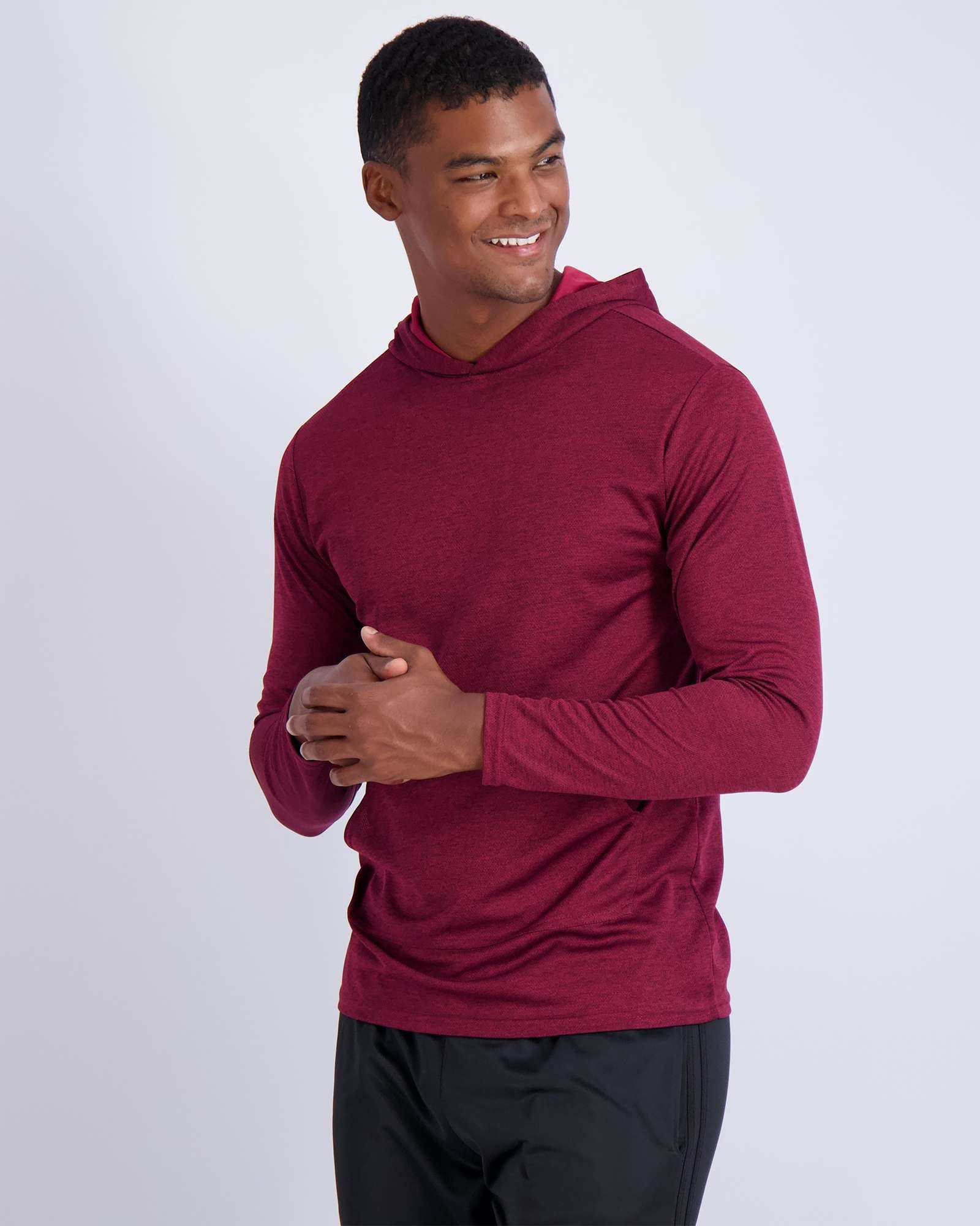 3 Pack: Mens Mesh Pullover Hoodie
