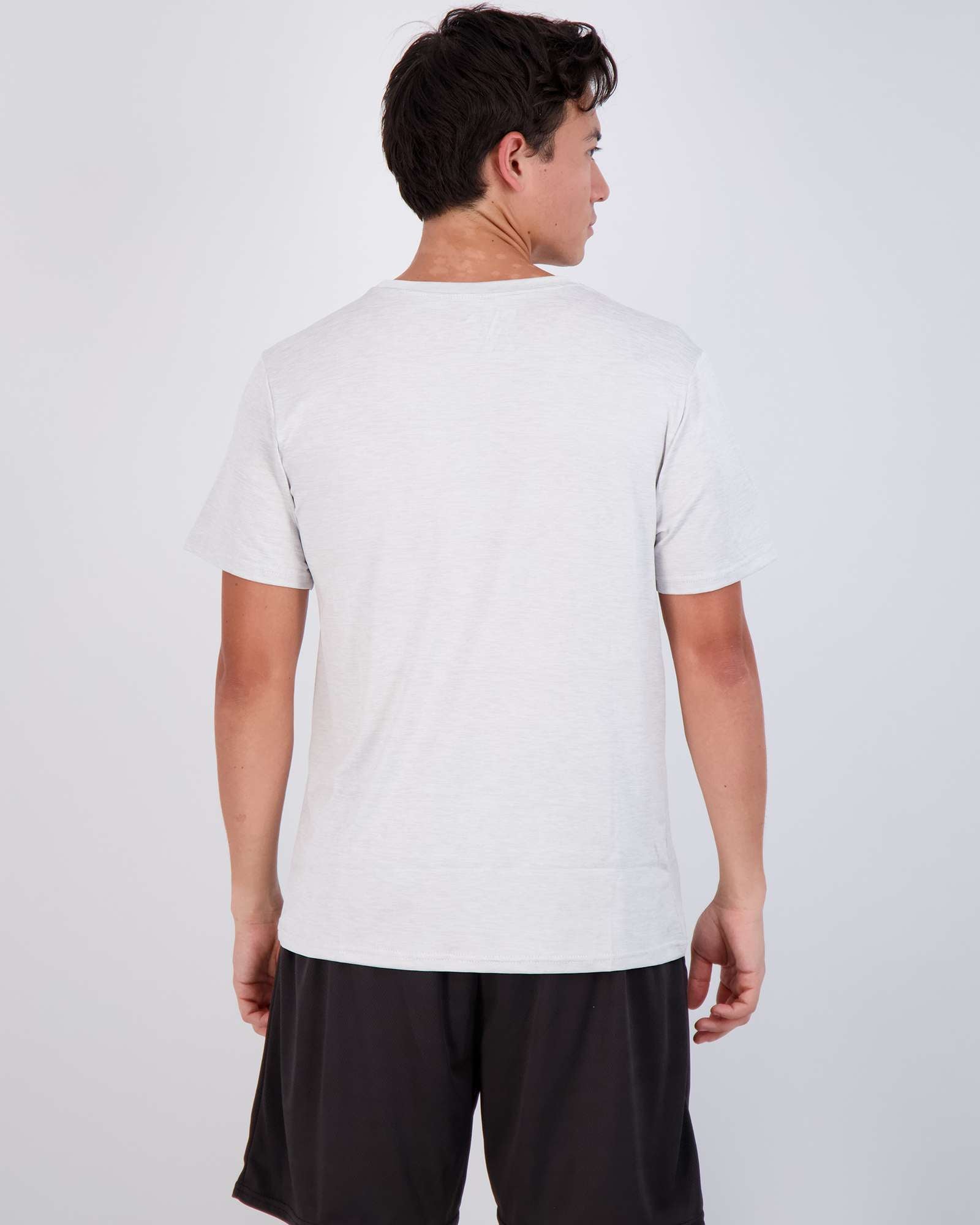 5 Pack: Mens Dry-Fit Active Crew Neck T-Shirt