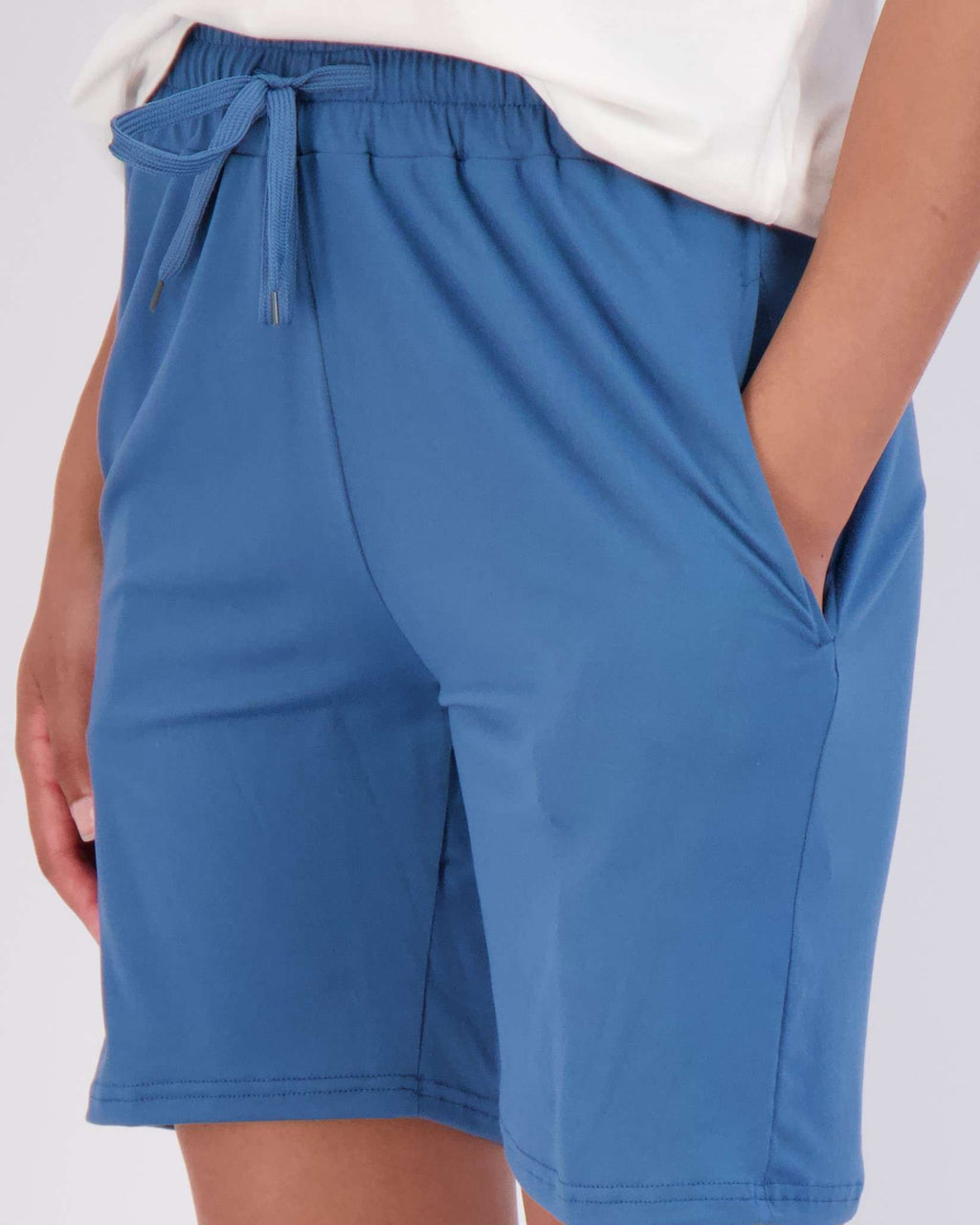 4 Pack: Women's 7" Bermuda Long High Waisted Shorts (Available in Plus Size)