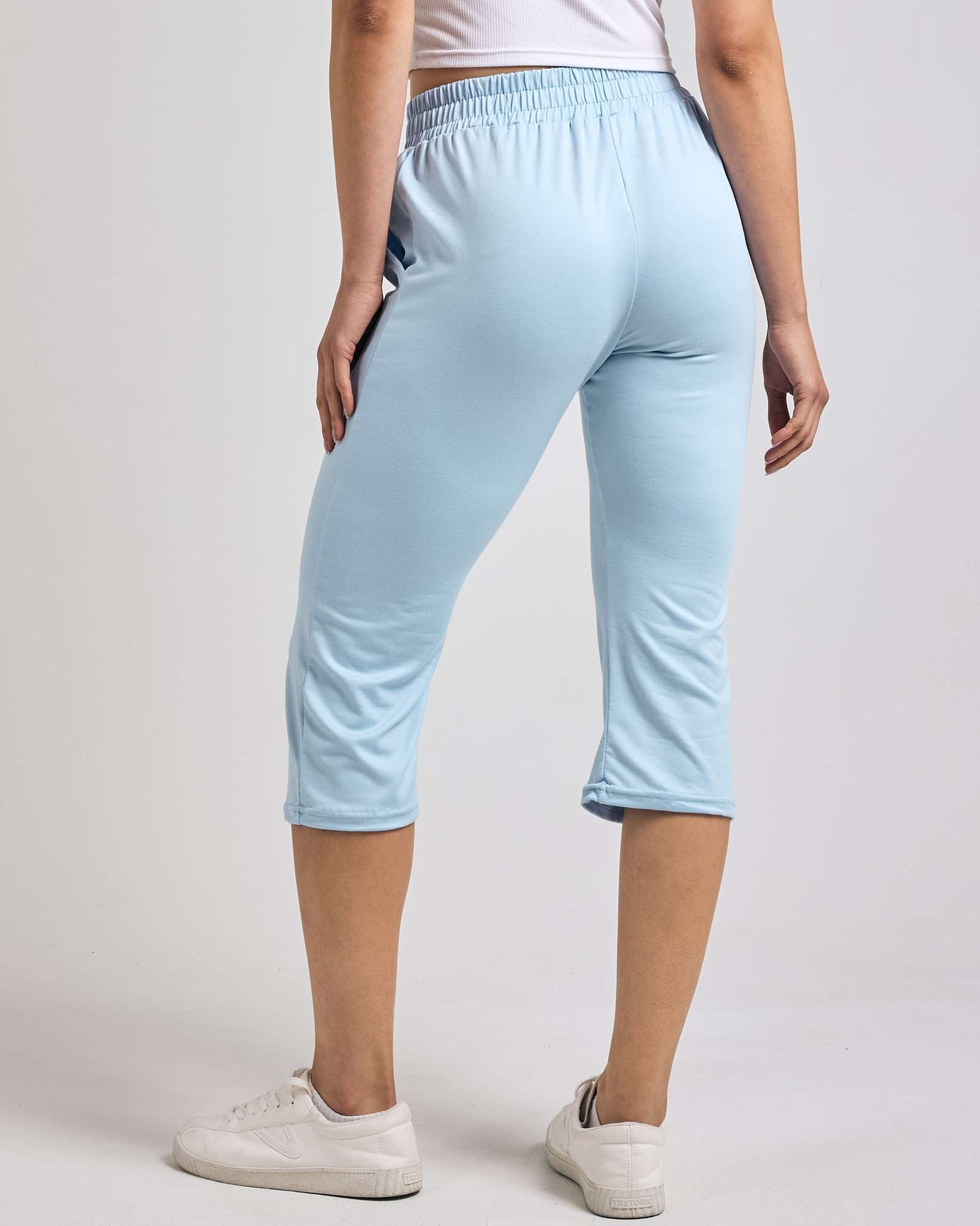 3 Pack: Women's Capri Open Bottom Sweatpants