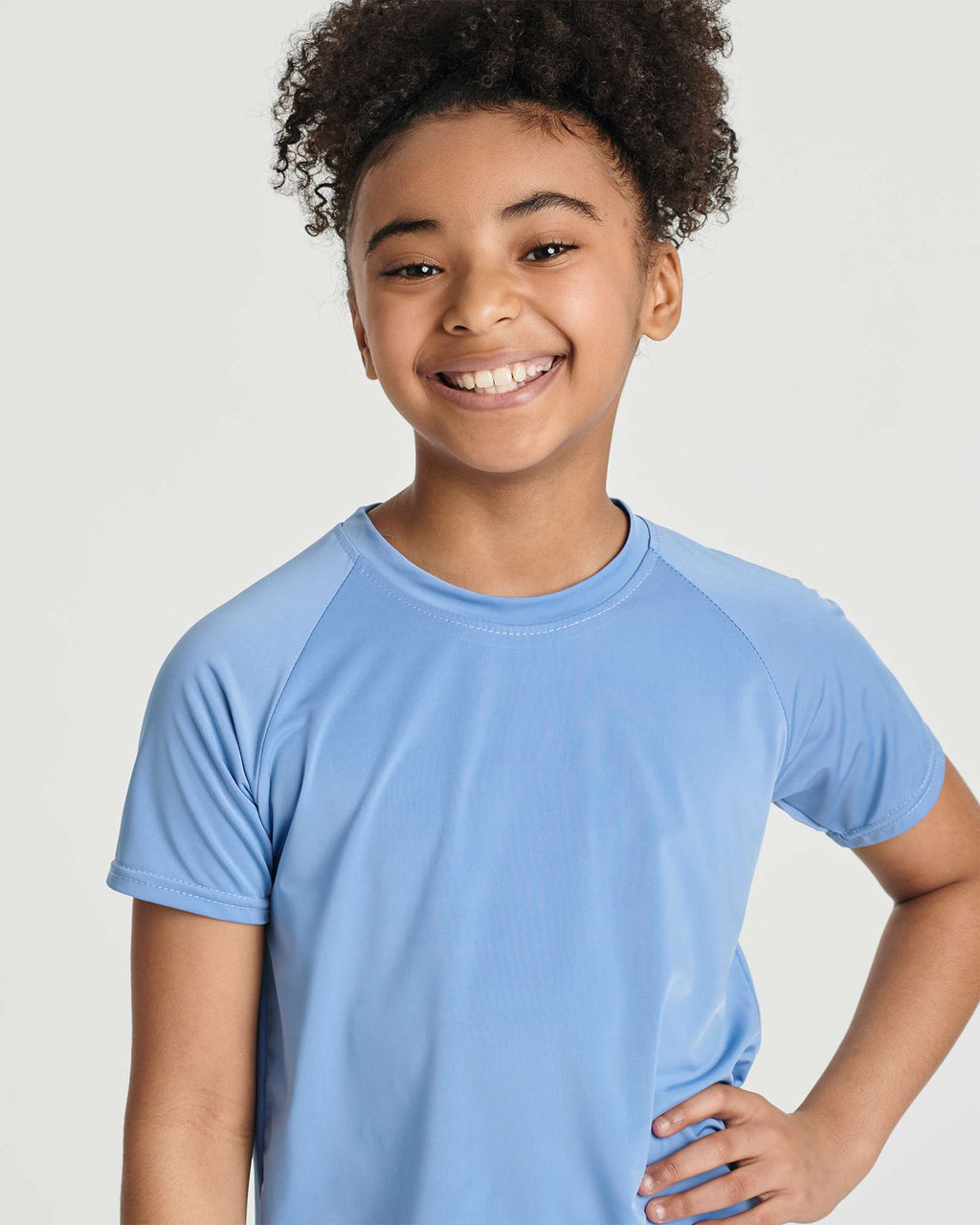 5 Pack: Girls' Short Sleeve UPF Rashguard Shirt