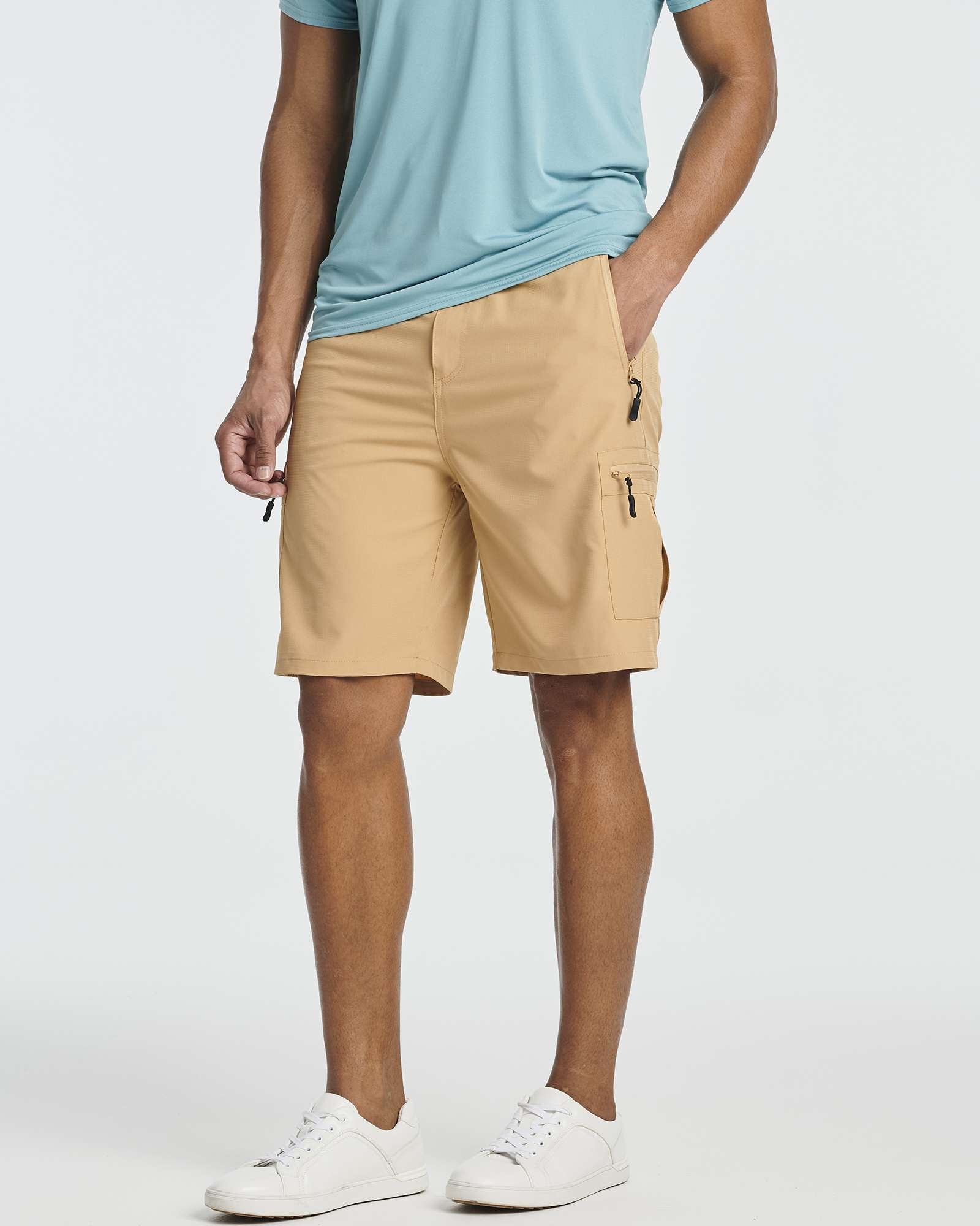 2 Pack: Men's Hiking Cargo Shorts
