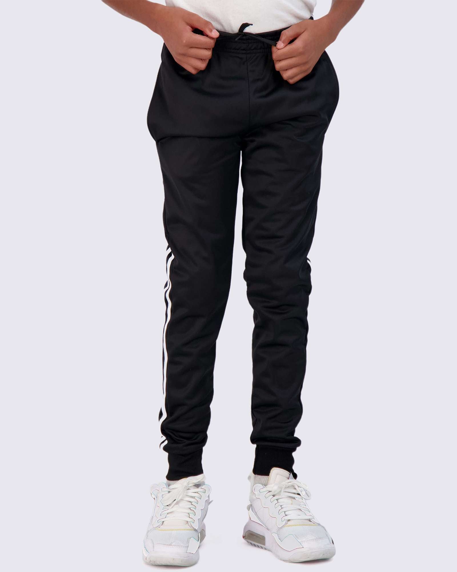 3 Pack: Boys Active Fleece-Lined Tricot Jogger Sweatpants