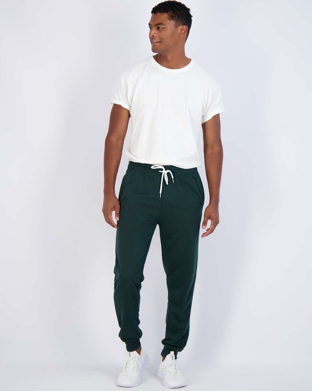 3 Pack: Mens French Terry Casual Jogger Sweatpants