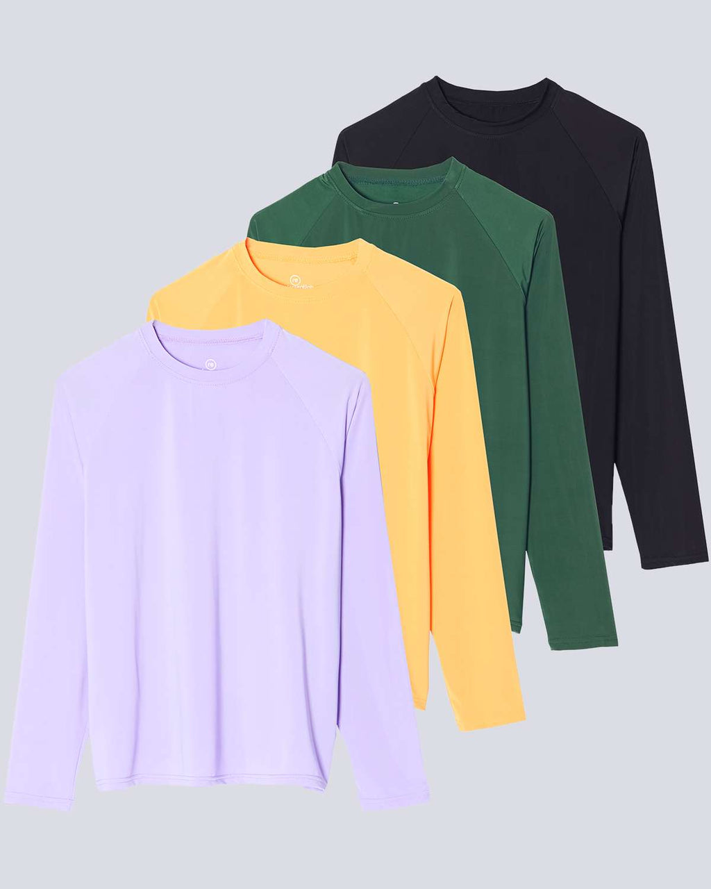 4 Pack: Women's Long Sleeve Rash Guard Shirt Swimwear UPF Sun Protection (Available In Plus Size)