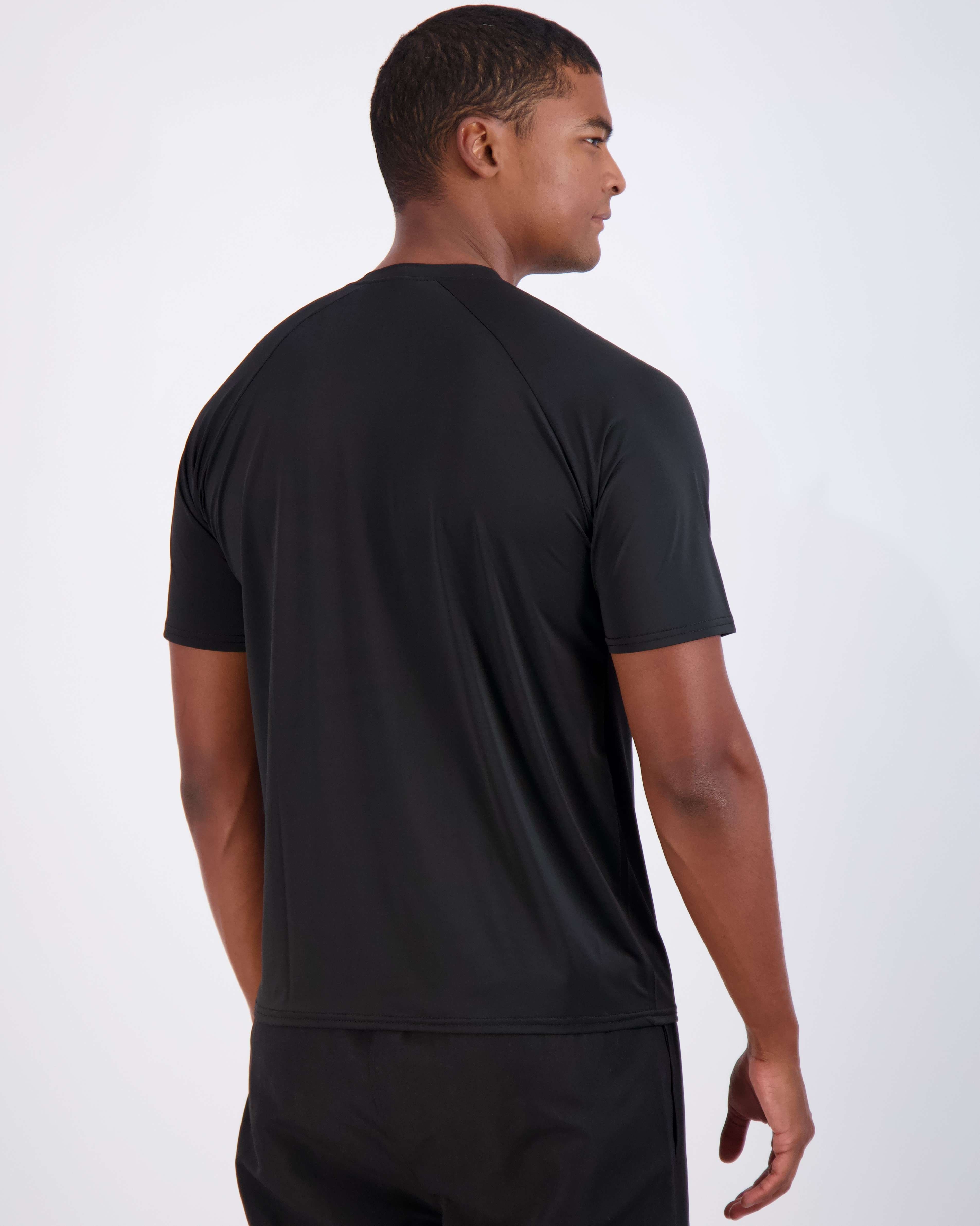 4 Pack: Men's Short Sleeve Rash Guard Shirt (Available In Big & Tall)