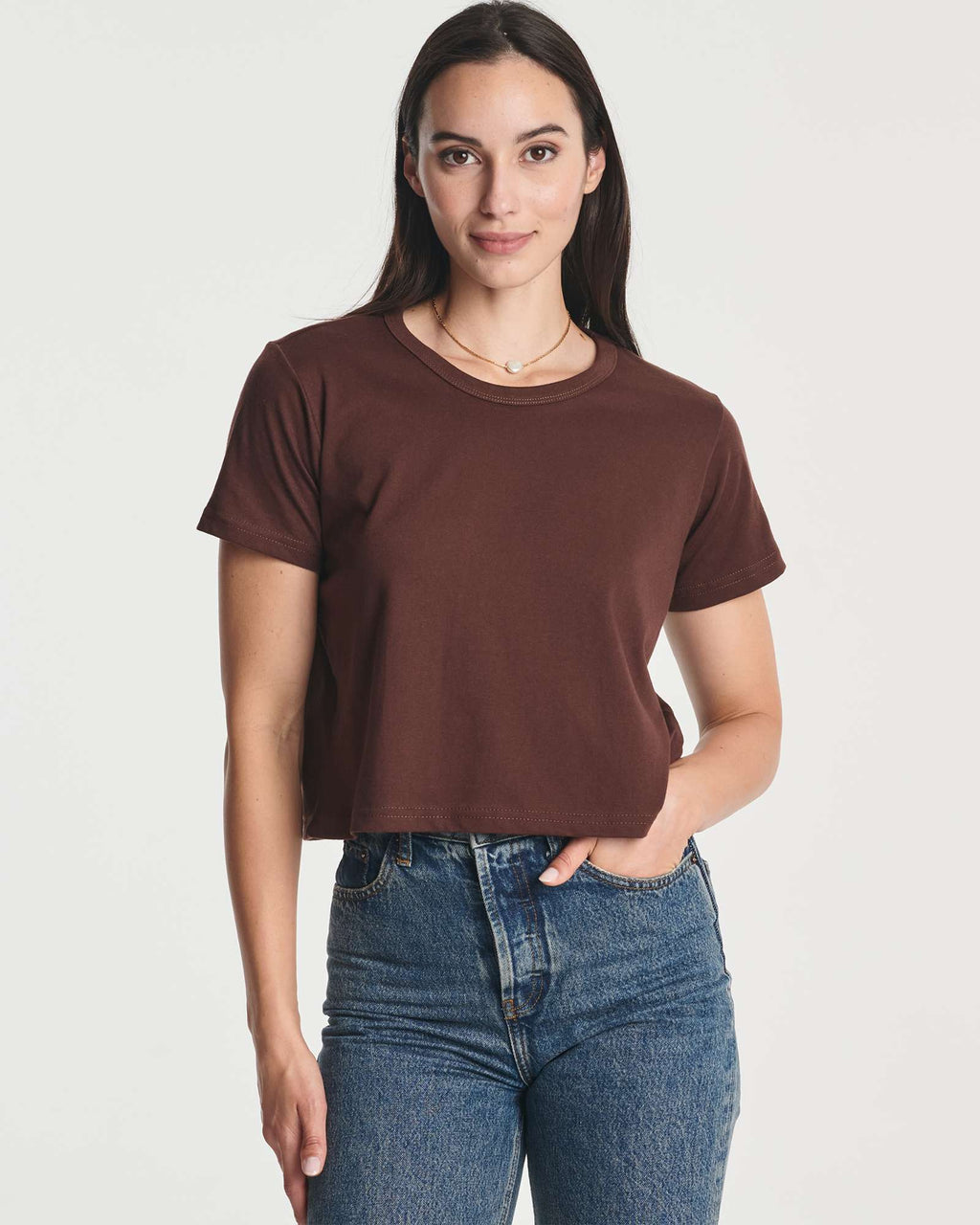 4 Pack: Women's Short Sleeve Crop Top