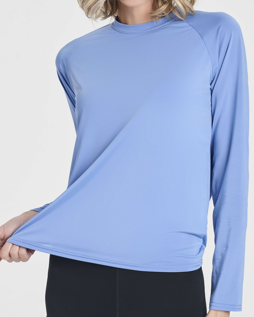 4 Pack: Women's Long Sleeve Rash Guard Shirt Swimwear UPF Sun Protection (Available In Plus Size)