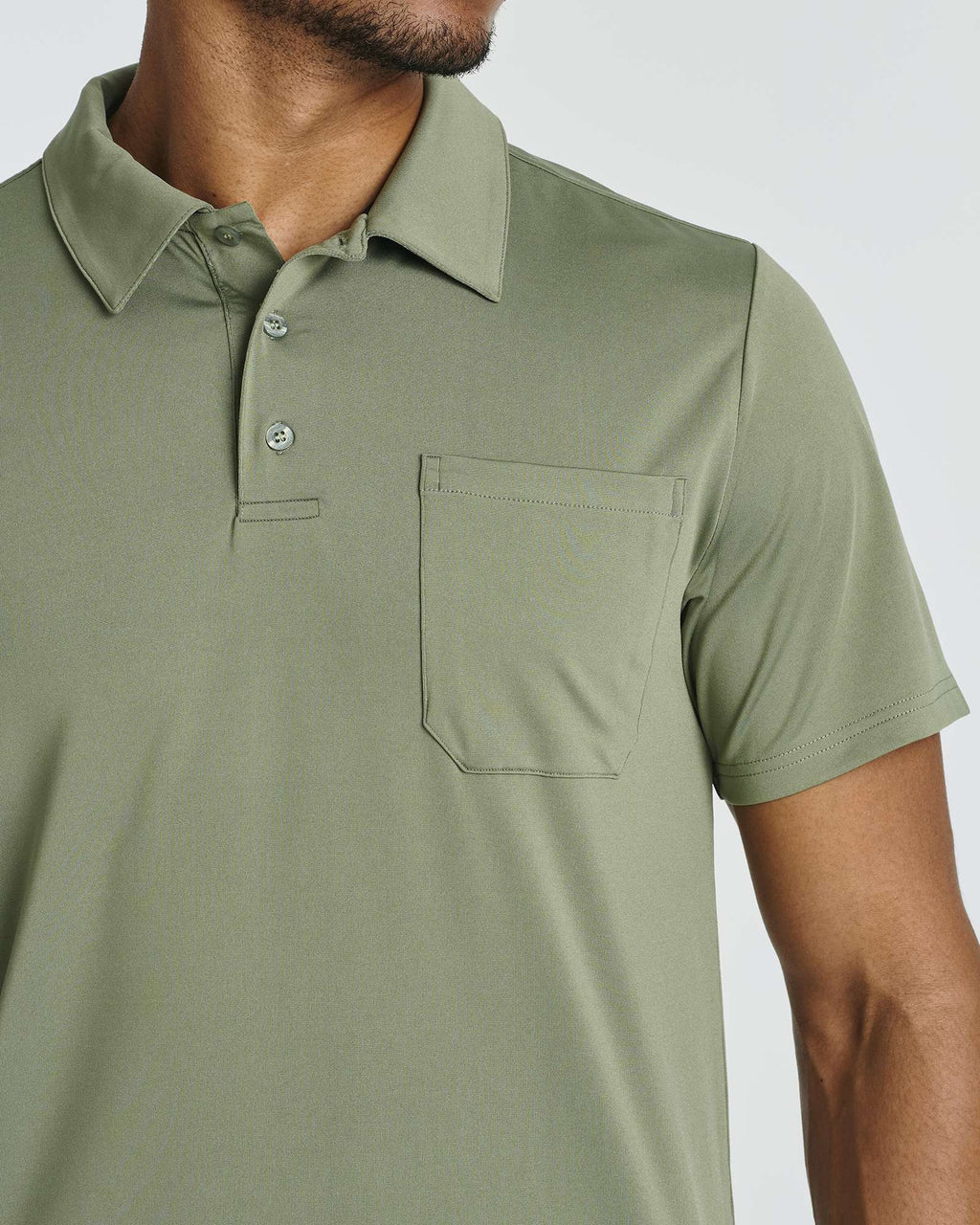 3 Pack: Men's Short Sleeve Pocket Polo Shirt (Available in Big & Tall)