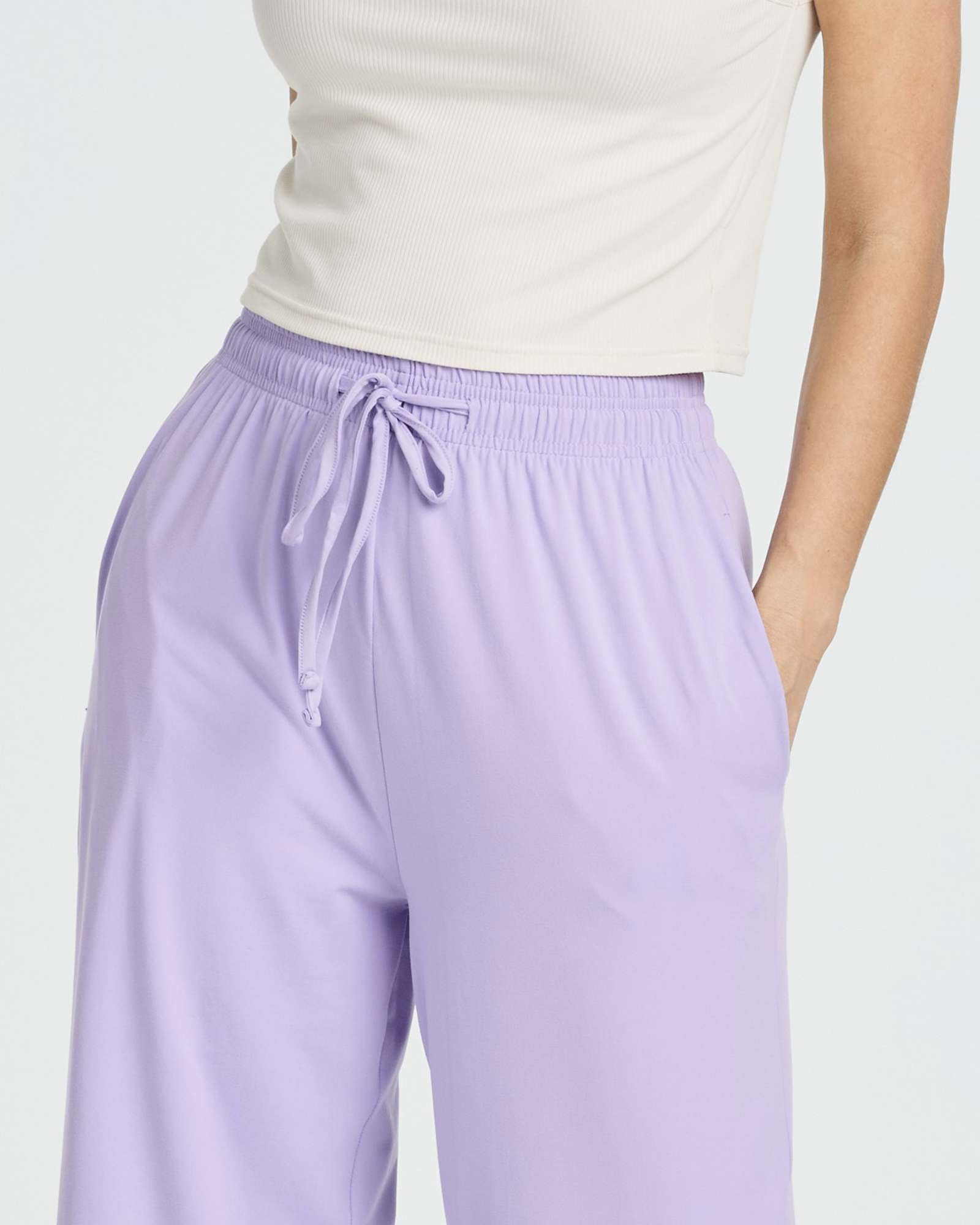 3 Pack: Women's Ultra-Soft Wide Leg Capri Pants