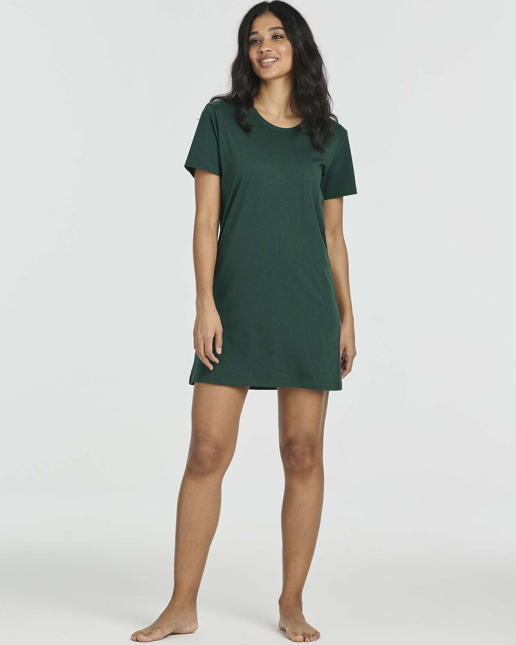 3 Pack: Women's Cotton Short Sleeve Nightgowns