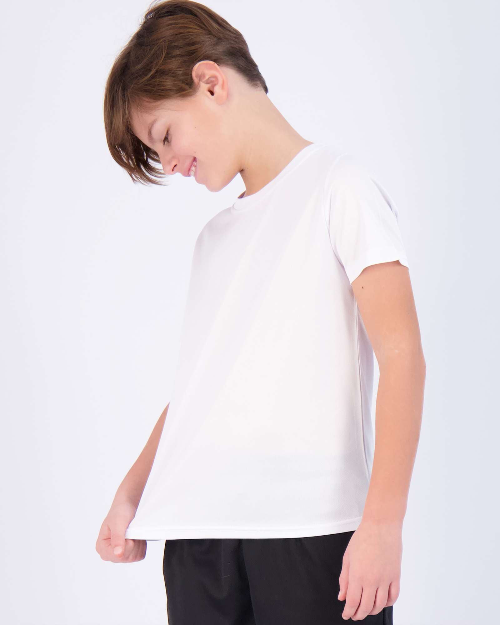 5 Pack: Boys Mesh Active Short-Sleeve T-Shirt