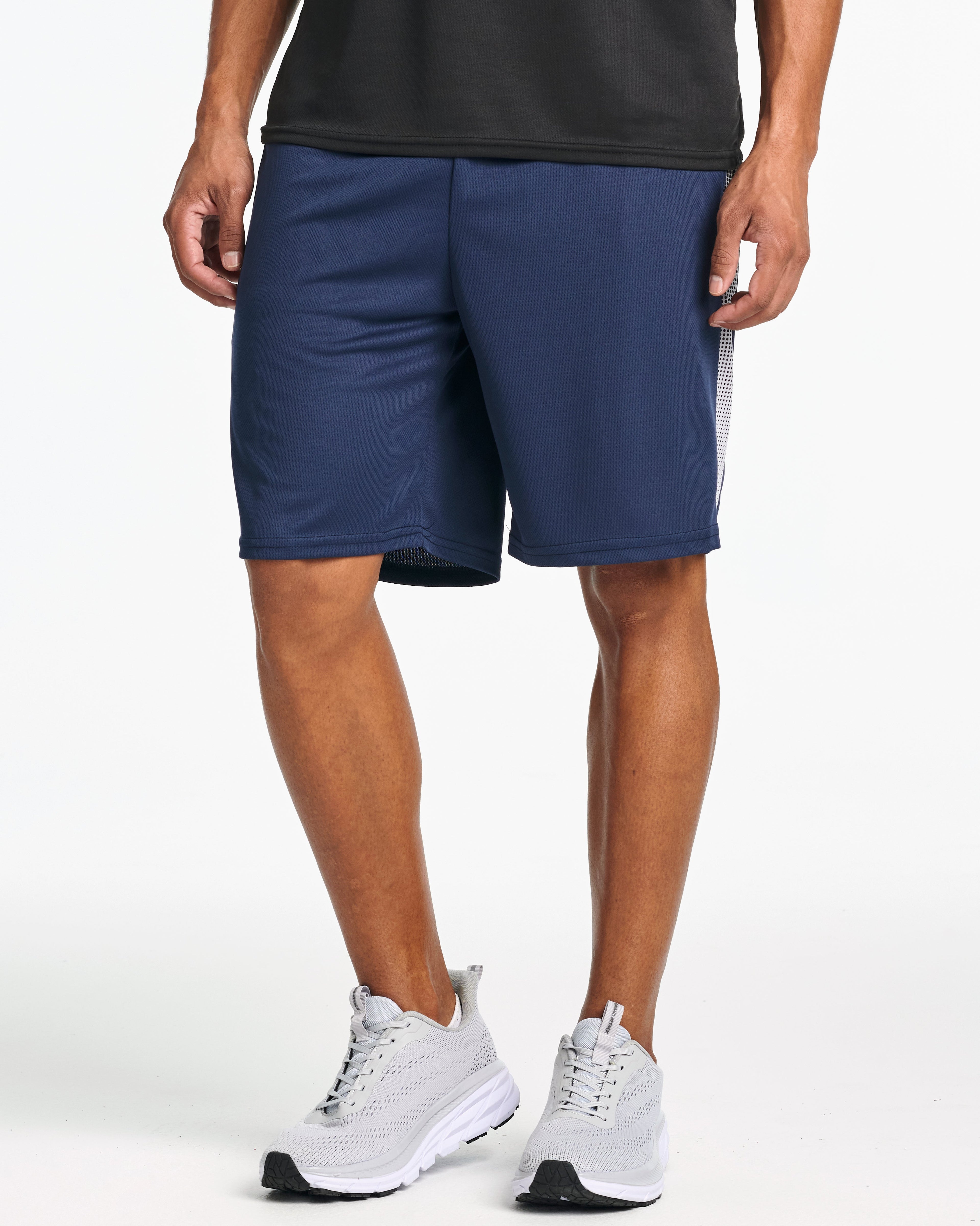 5 Pack: Men's Mesh Athletic Gym Shorts