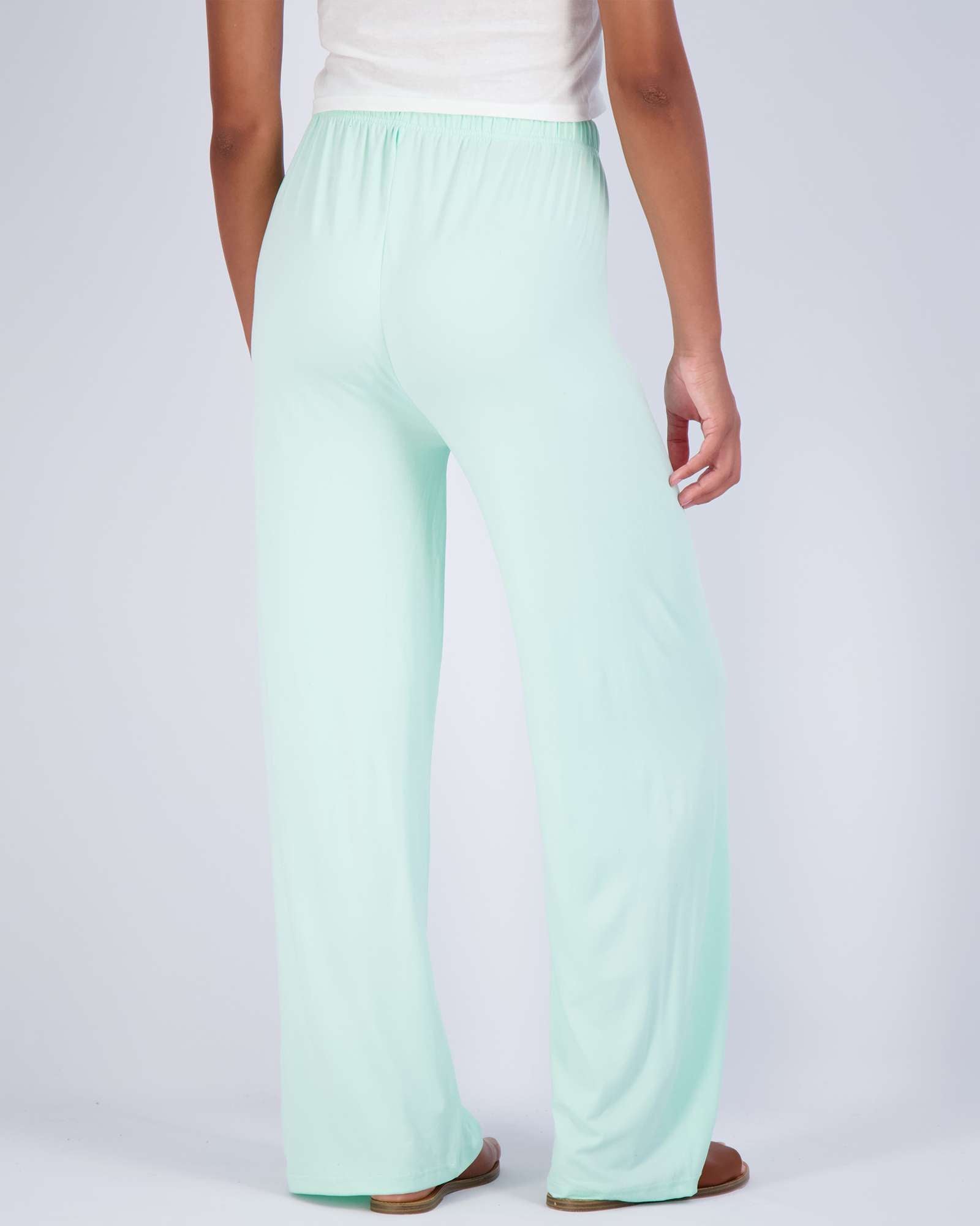 3 Pack: Womens Wide Leg Palazzo Lounge Pajama Pants