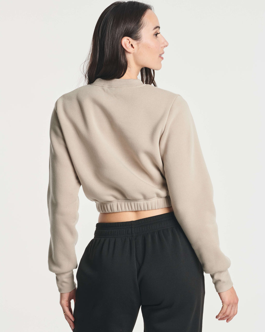 3 Pack: Women's Fleece Cropped Sweatshirt (Available in Plus Size)