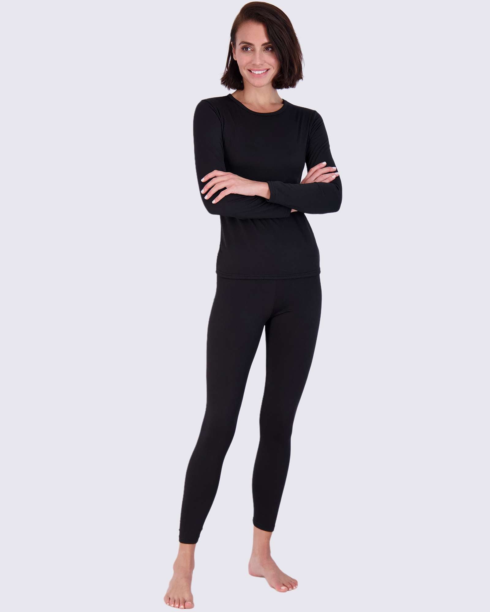 4 Piece: Womens Thermal Underwear Set