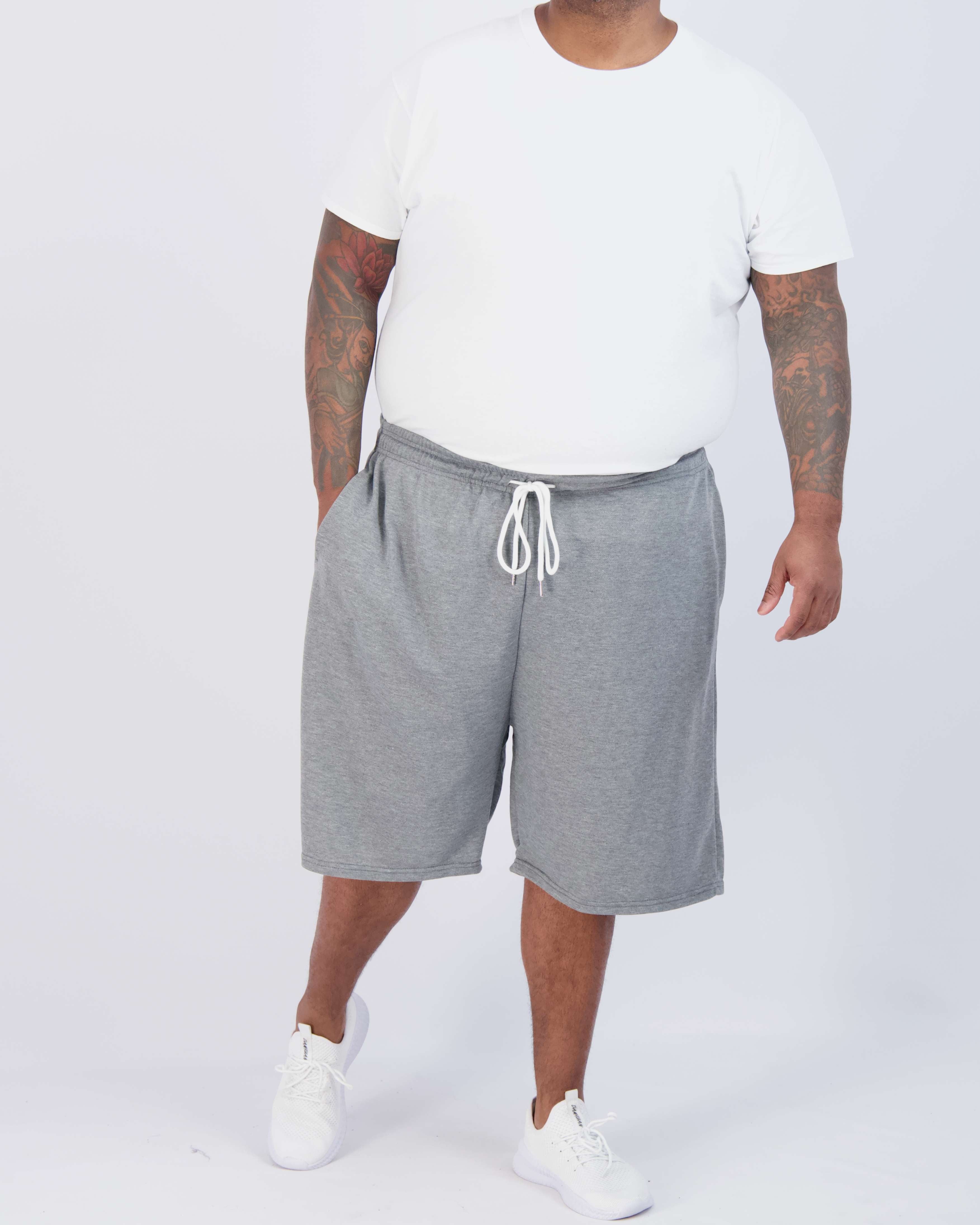 3 Pack: Mens 9" French Terry Casual Shorts