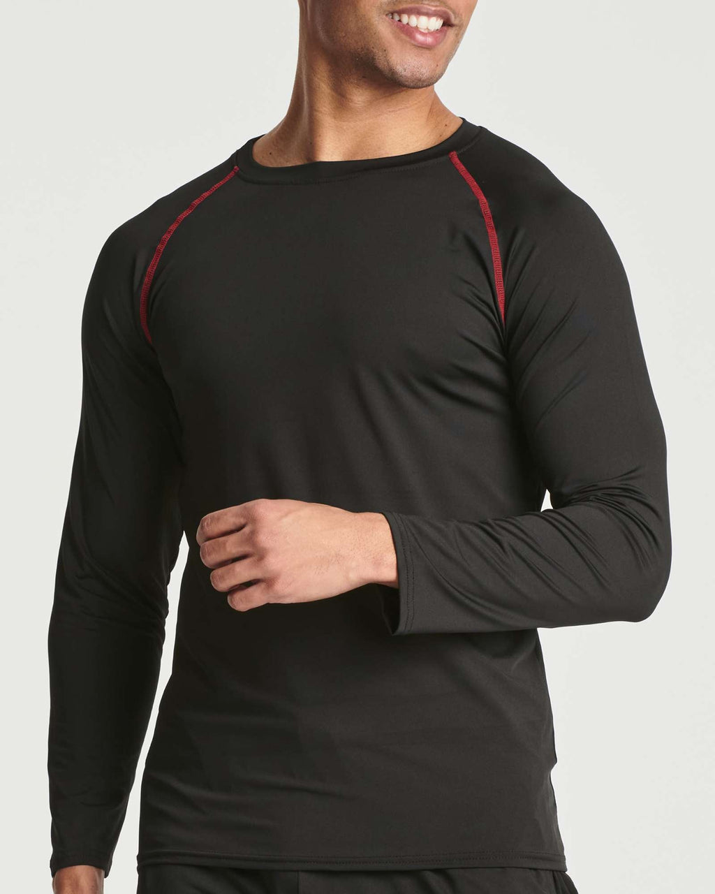 4 Pack: Mens Compression Long Sleeve Shirt