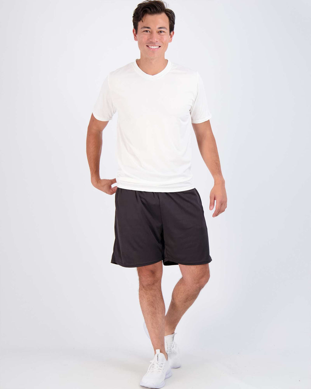 5 Pack: Men’s V-Neck Dry-Fit T-Shirt