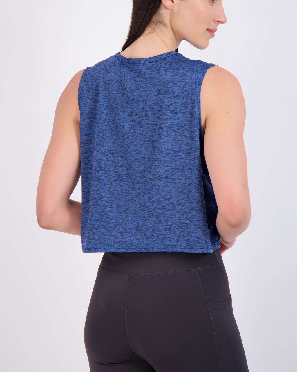 5 Pack: Women's Dry Fit Crop Tank Top