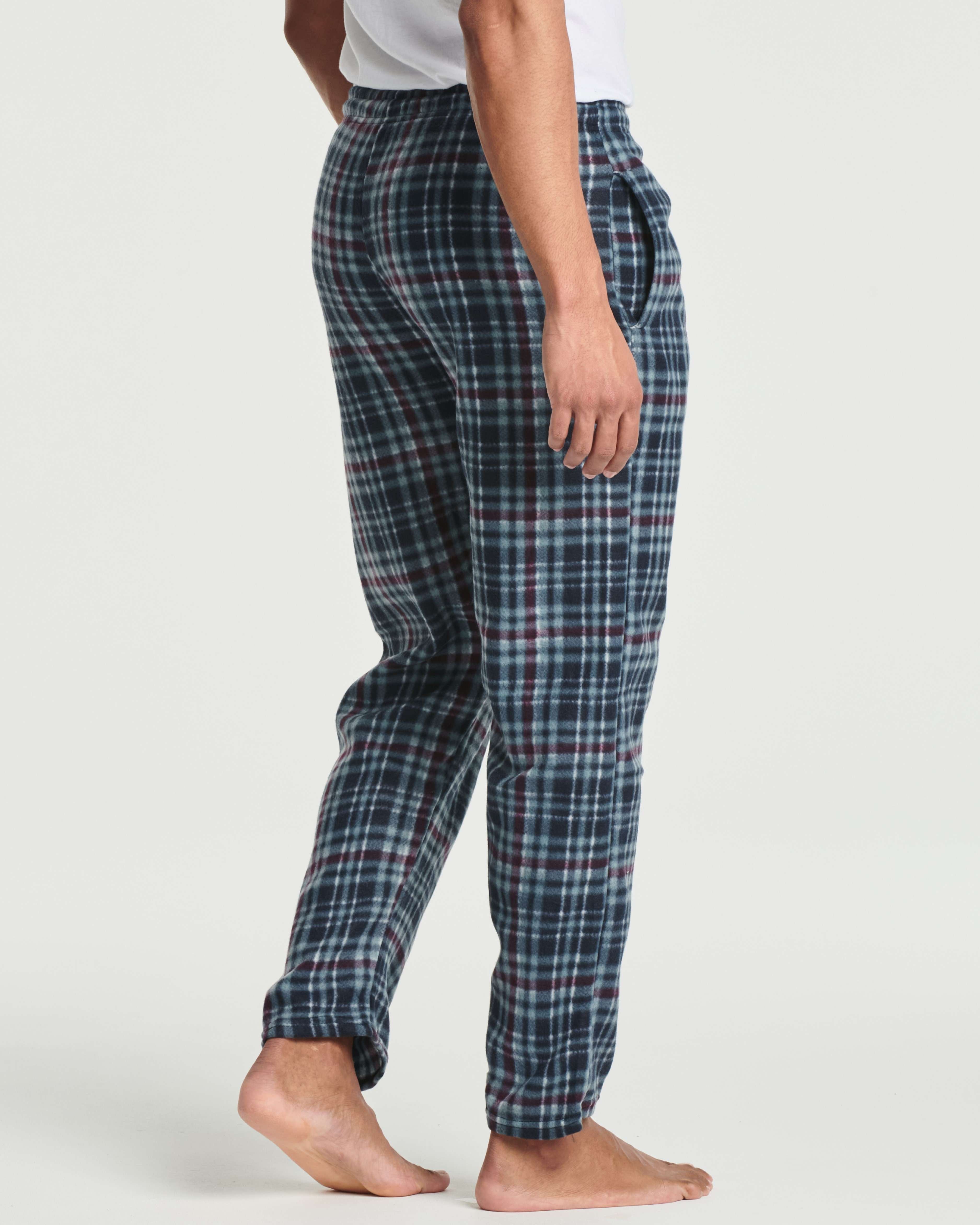 3 Pack: Mens Fleece Pajama Pants