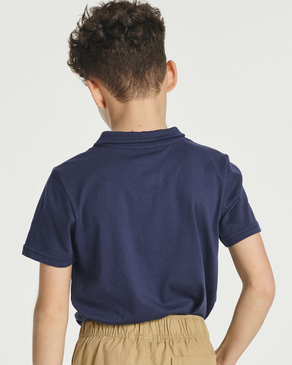 3 Pack: Boys' Jersey Cotton Polo Shirt