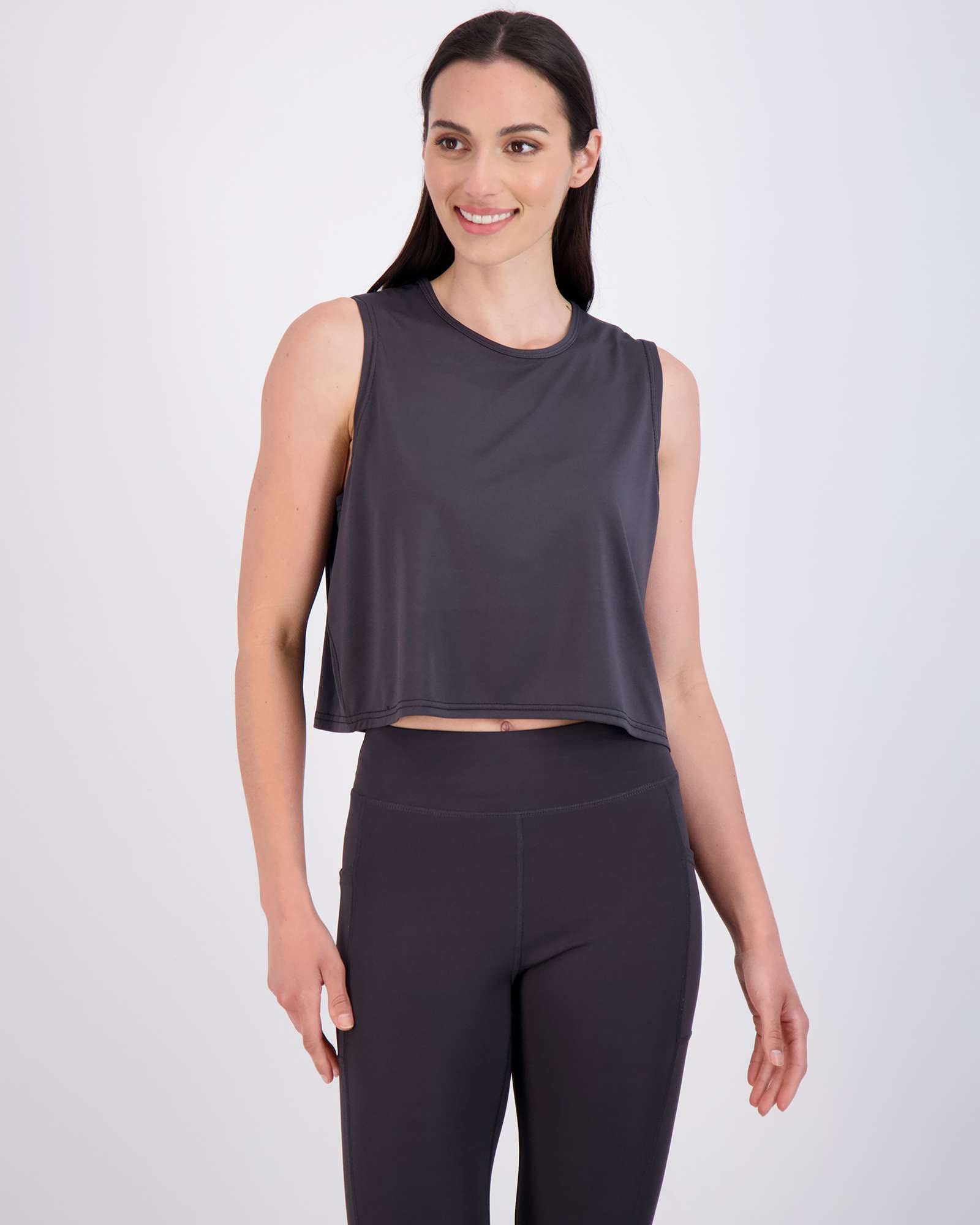 5 Pack: Women's Dry Fit Crop Tank Top