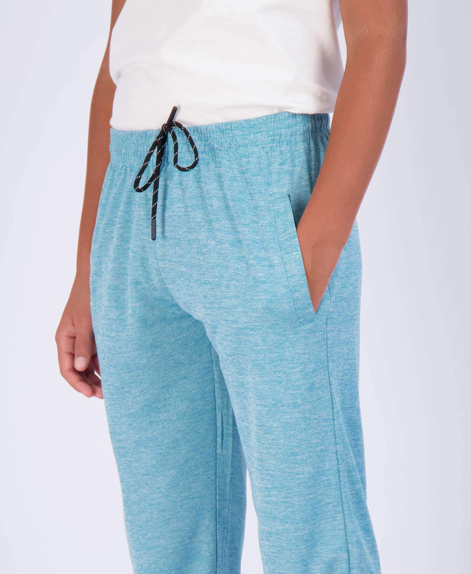 3 Pack: Boys Mesh Open Bottom Active Sweatpants