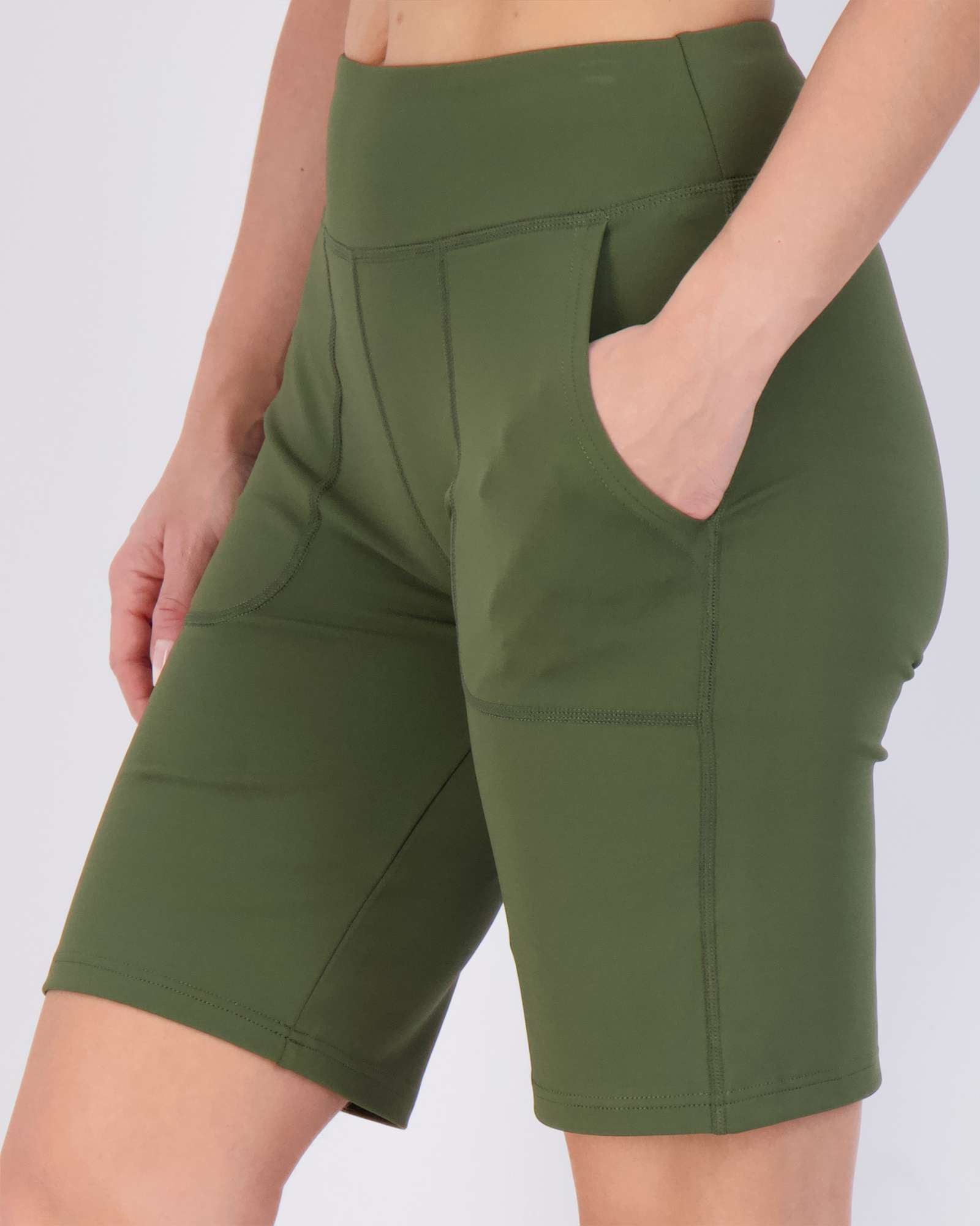 4 Pack: Women's 9" Bermuda Shorts with Pockets