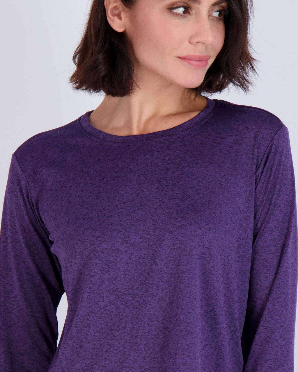 5 Pack: Womens Dry Fit Crop Top Long Sleeve