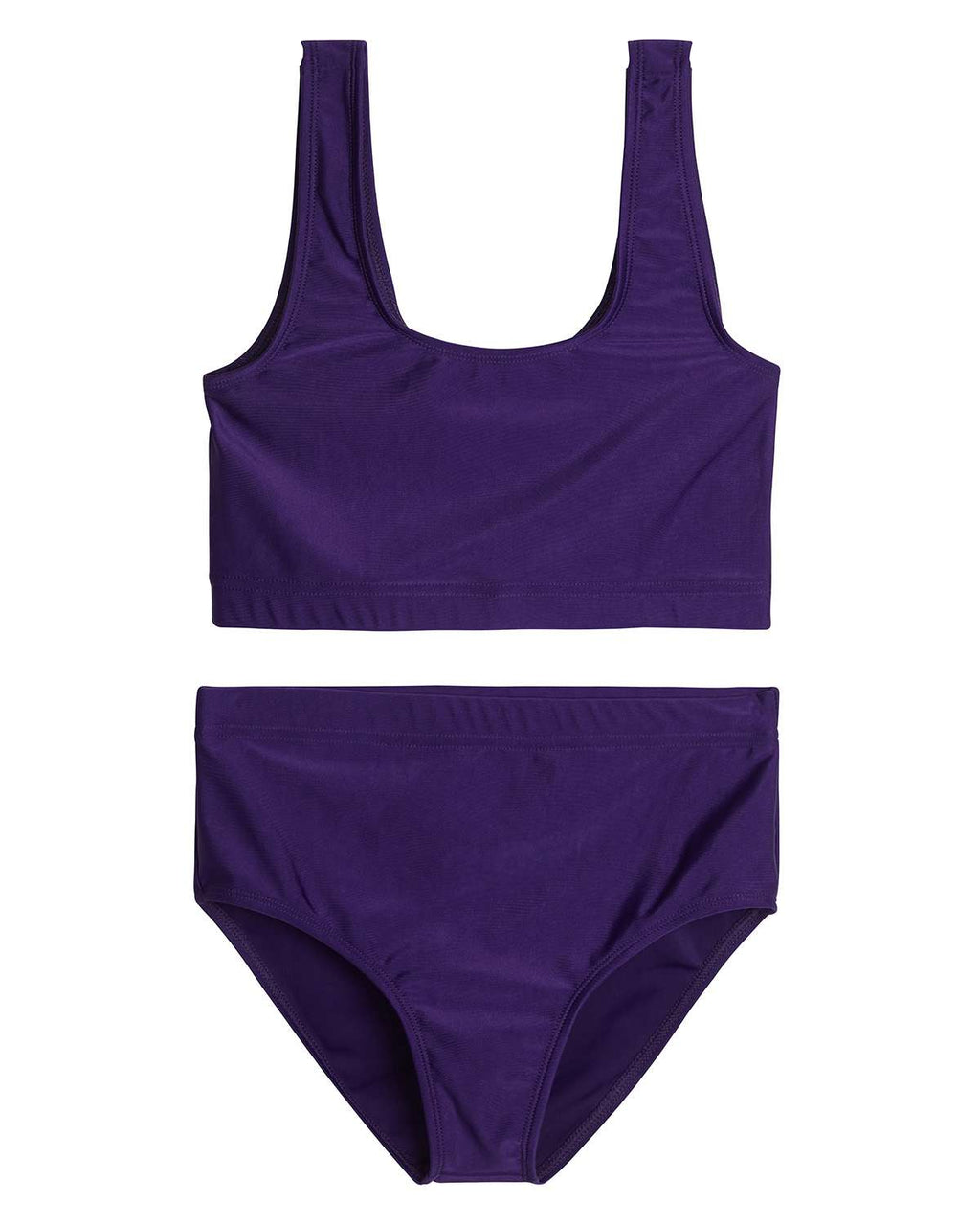 3 Pack: Girl's 2-Piece Beach Sport Bikini Swimsuit - Swimwear for Girls UPF 50+