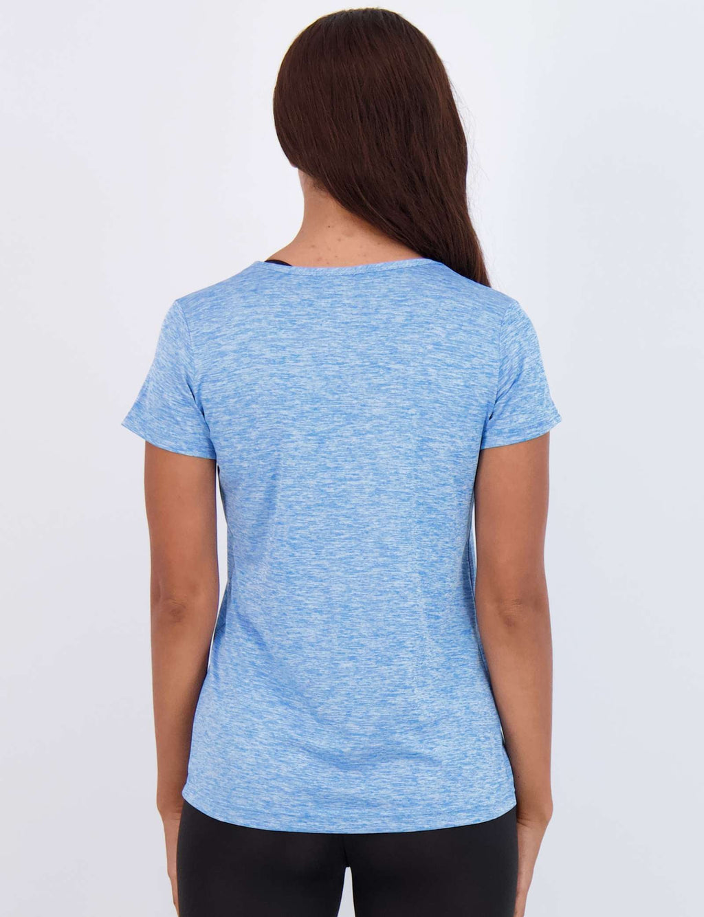 5 Pack: Womens Short Sleeve Dry-Fit V-Neck T-Shirt