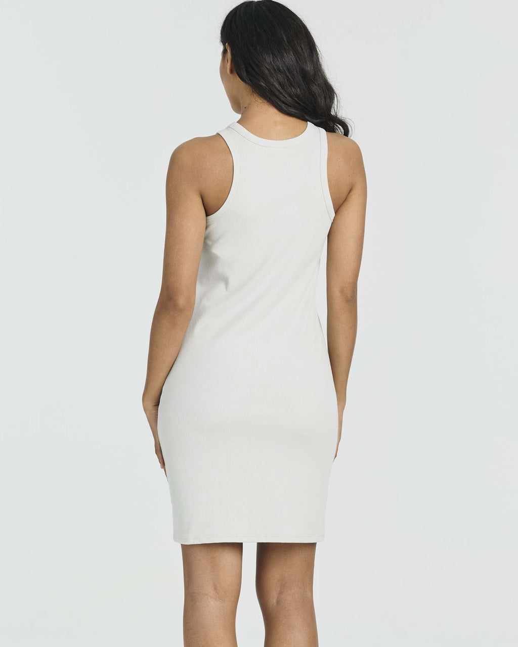 3 Pack: Women's Mini Ribbed Jersey Tank Dress