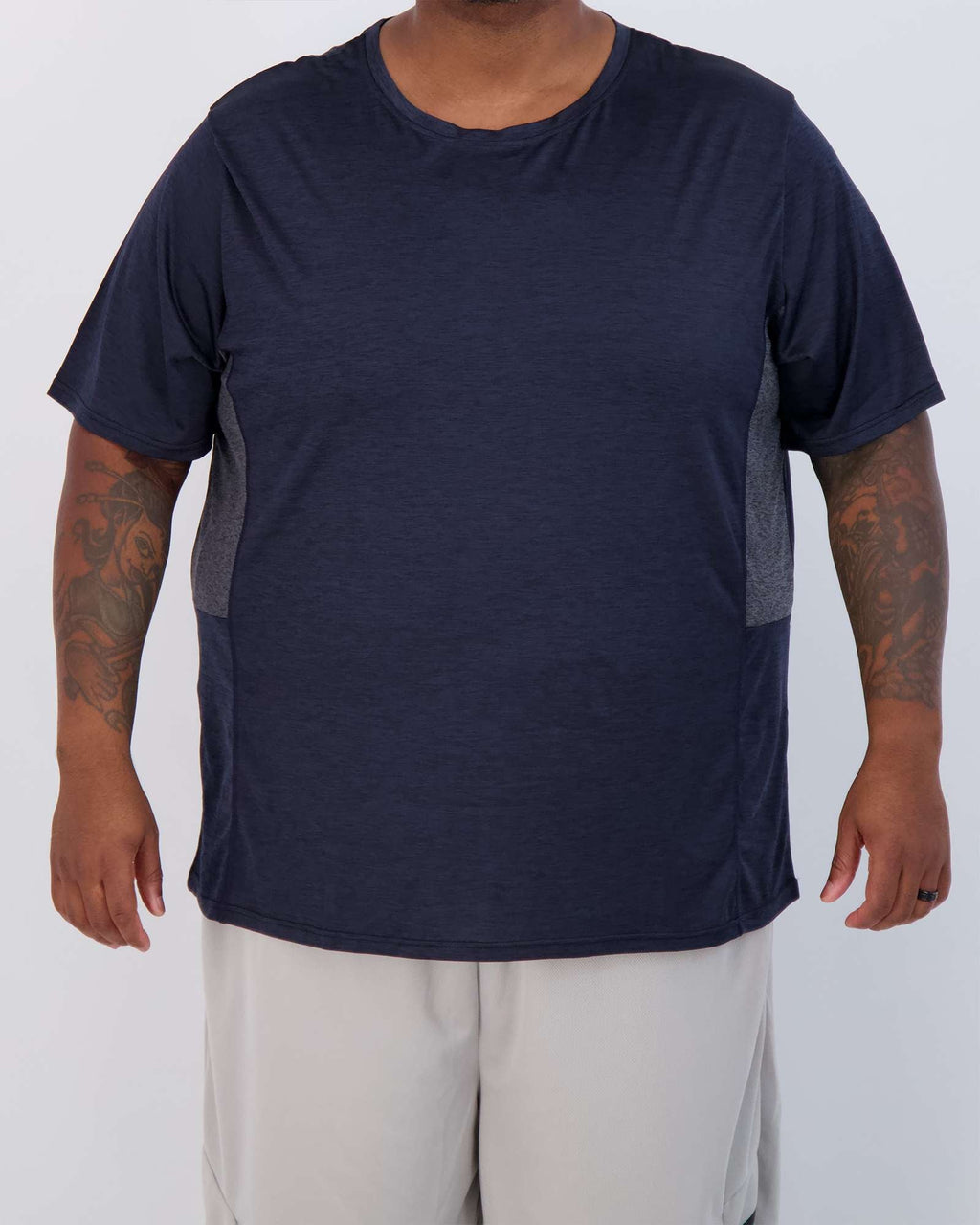 3 Pack: Men’s Big & Tall Dry-Fit Short-Sleeve Crew Neck T-Shirt