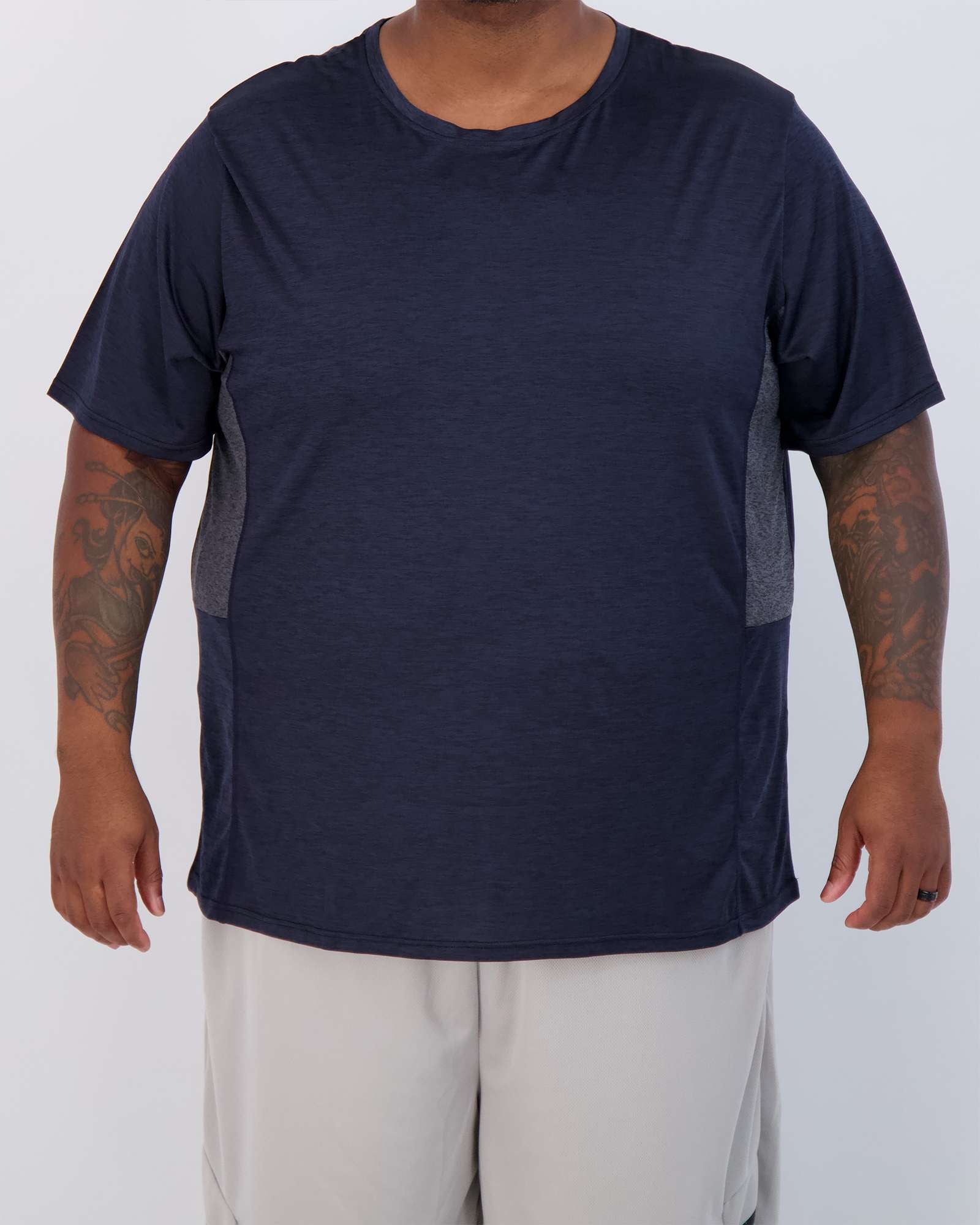 3 Pack: Men’s Big & Tall Dry-Fit Short-Sleeve Crew Neck T-Shirt