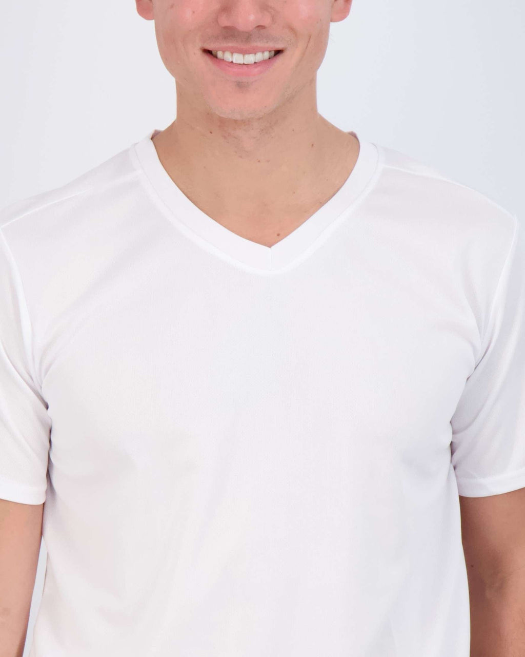 5 Pack: Mens V-Neck Mesh Active Short Sleeve T-Shirt (Available in Big & Tall)