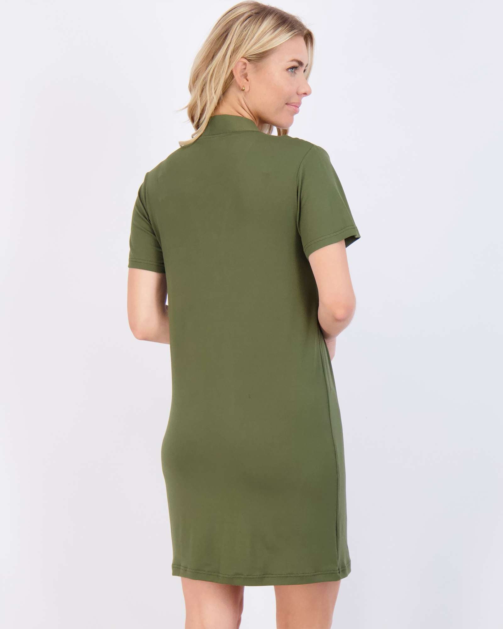 3 Pack: Women's Short Sleeve Button-Down Nightshirt