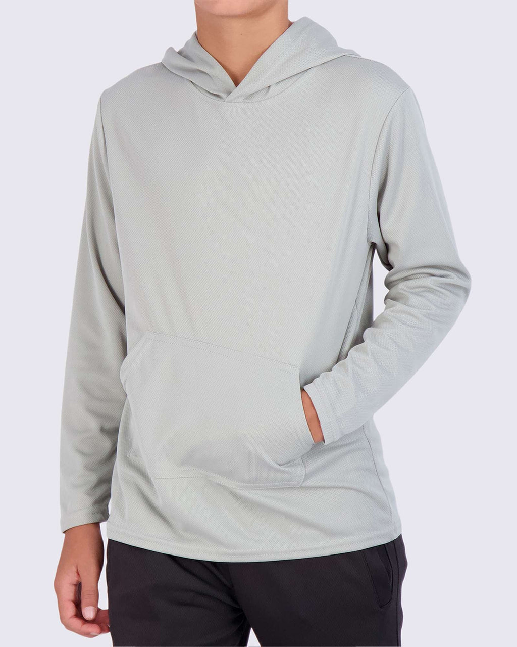 3 Pack: Boys Mesh Long Sleeve Pullover Hoodie Active Sweatshirt