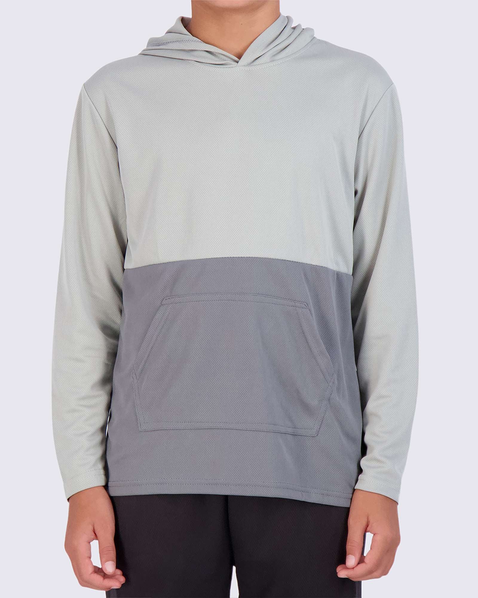 3 Pack: Boys Mesh Long Sleeve Pullover Hoodie Active Sweatshirt