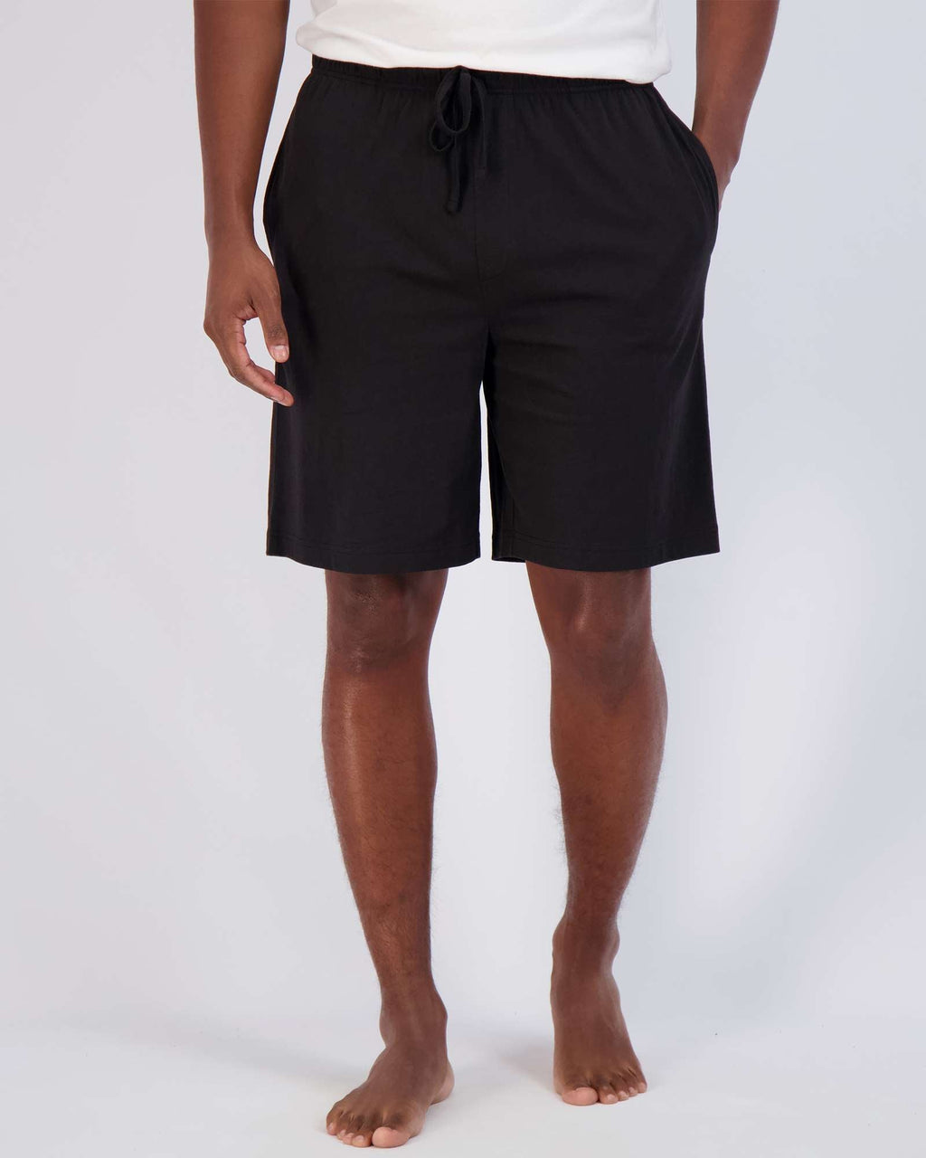 3 Pack:Mens Cotton Sleep Pajama Lounge Shorts