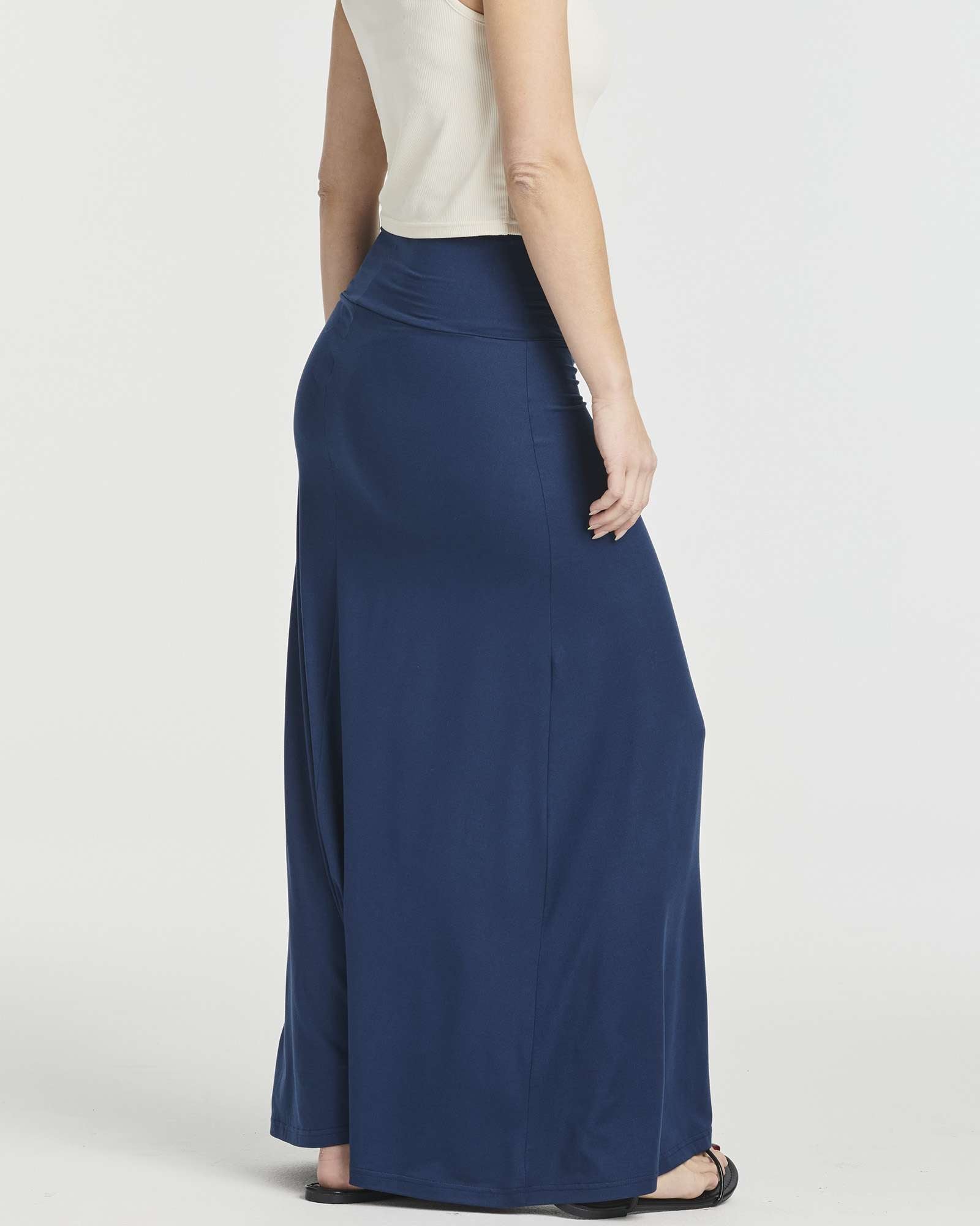 3 Pack: Women's Ultra-Soft Flowy Maxi Skirt