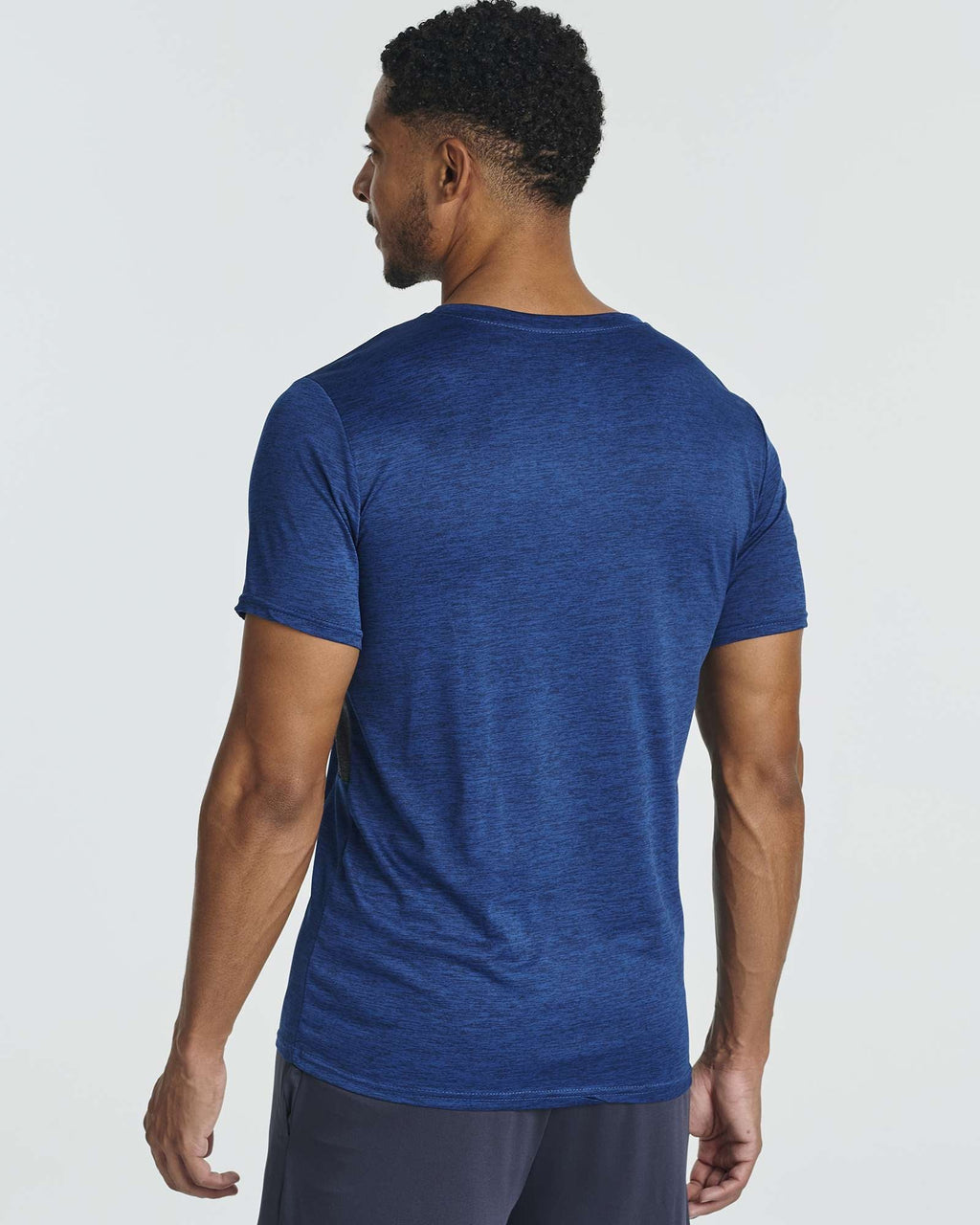 5 Pack: Mens Dry-Fit Active Crew Neck T-Shirt