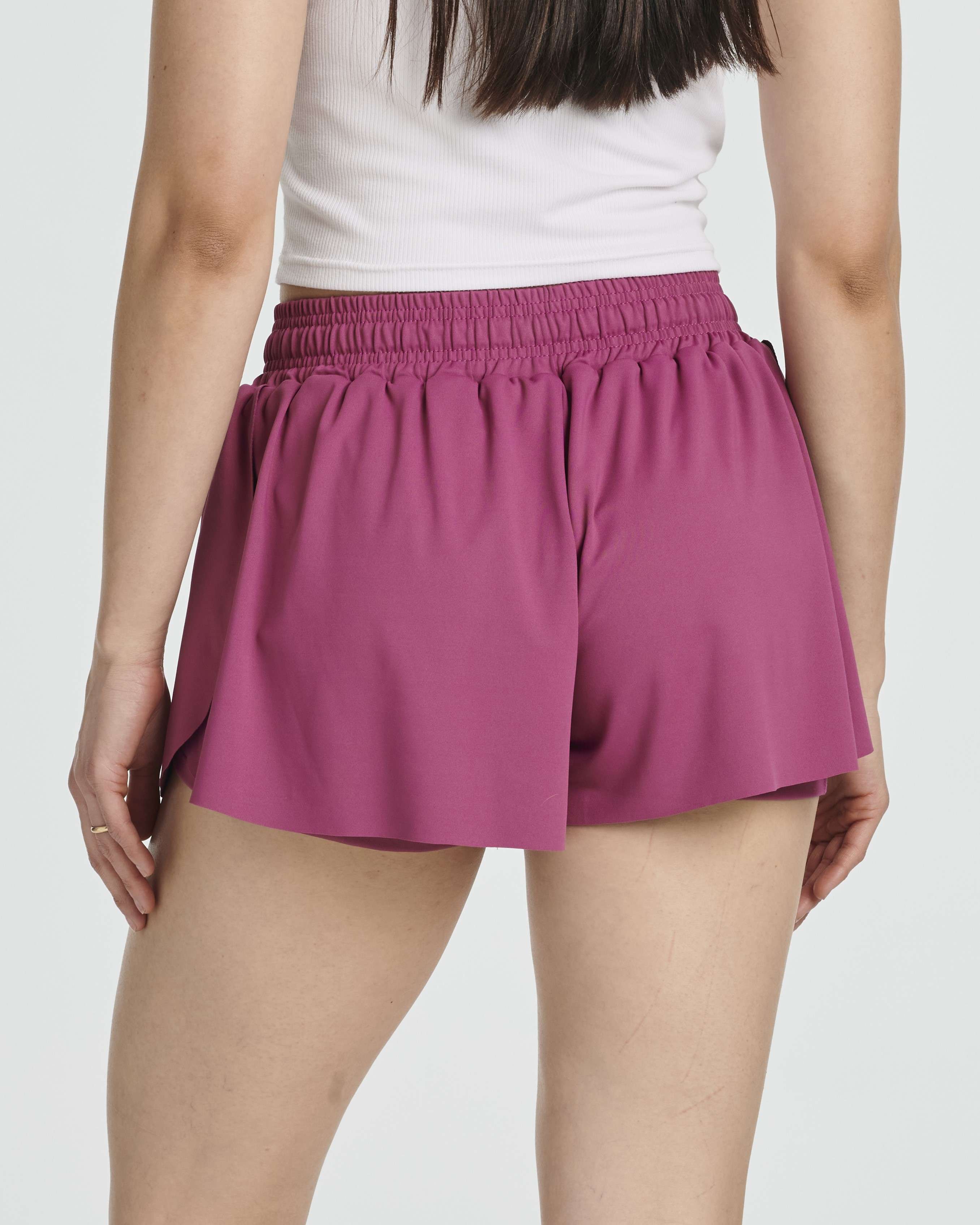 4 Pack: Womens Flowy Dry Fit Running Short - Gym Yoga Workout Summer Shorts (Available In Plus Size)